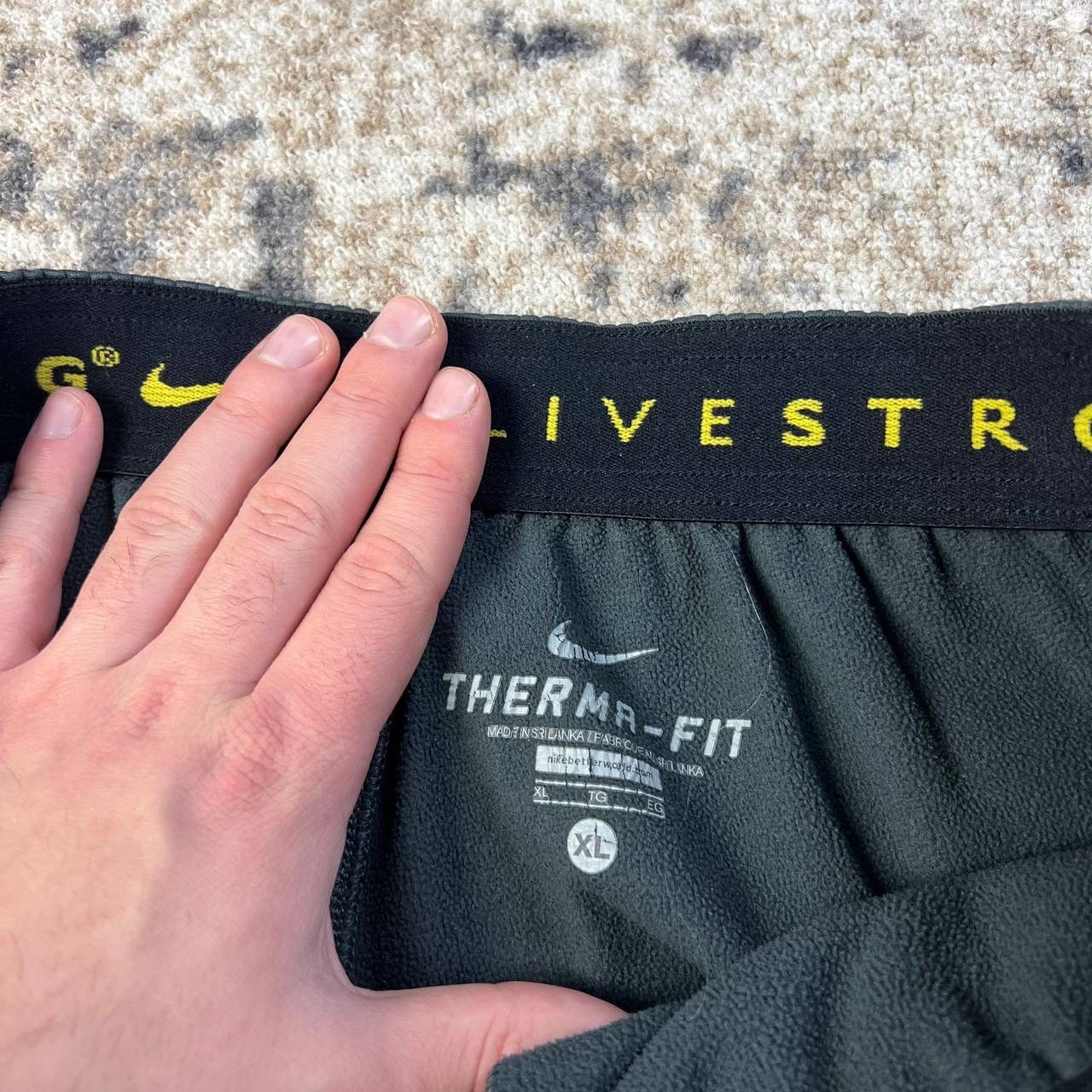 Nike Nike Livestrong Big Logo Vintage Y2K Baggy Track Pants Size US 36 / EU 52 - 8 Thumbnail