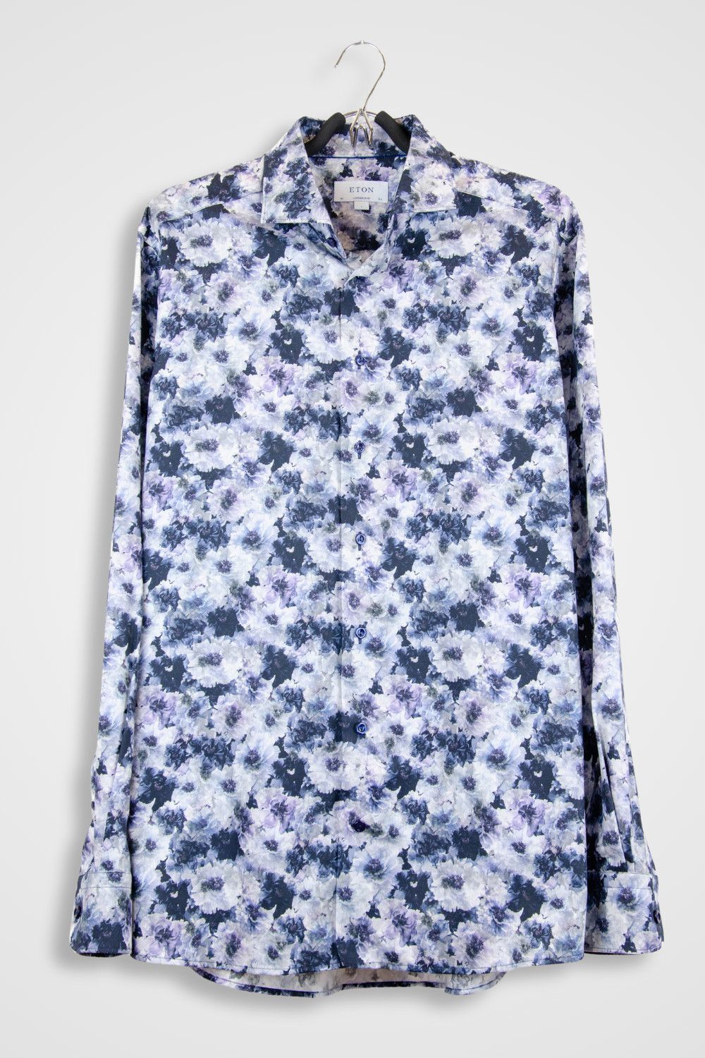 Etro ETON Floral Cotton Lyocell Shirt – Size L Size 42L - 1 Thumbnail