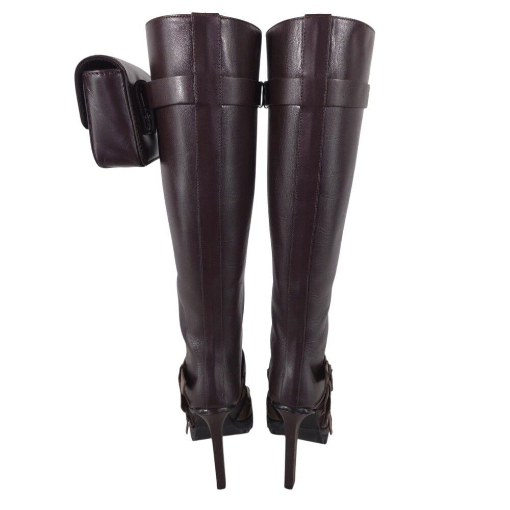Dsquared2 Dsquared2 Multi Buckle Lug Sole Tall Boots US 5.5 IT 35.5 W Size US 5.5 / IT 35.5 - 7 Thumbnail