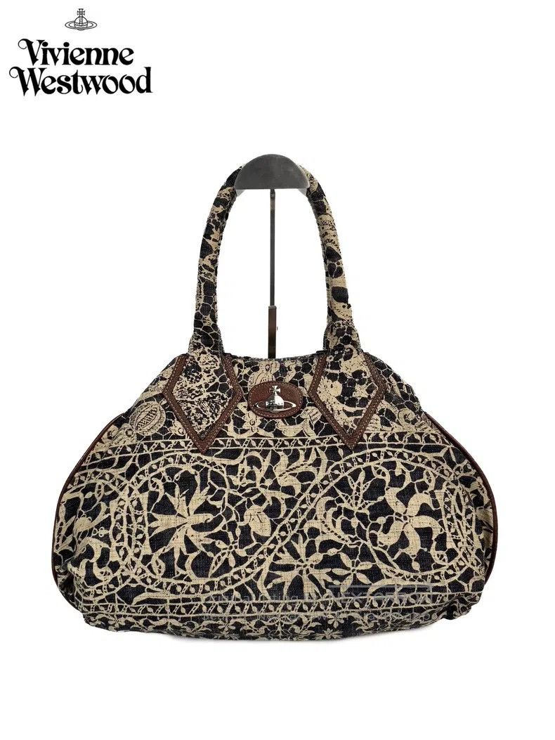 Vivienne Westwood size os Retro Floral Totem Dumpling Bag/S