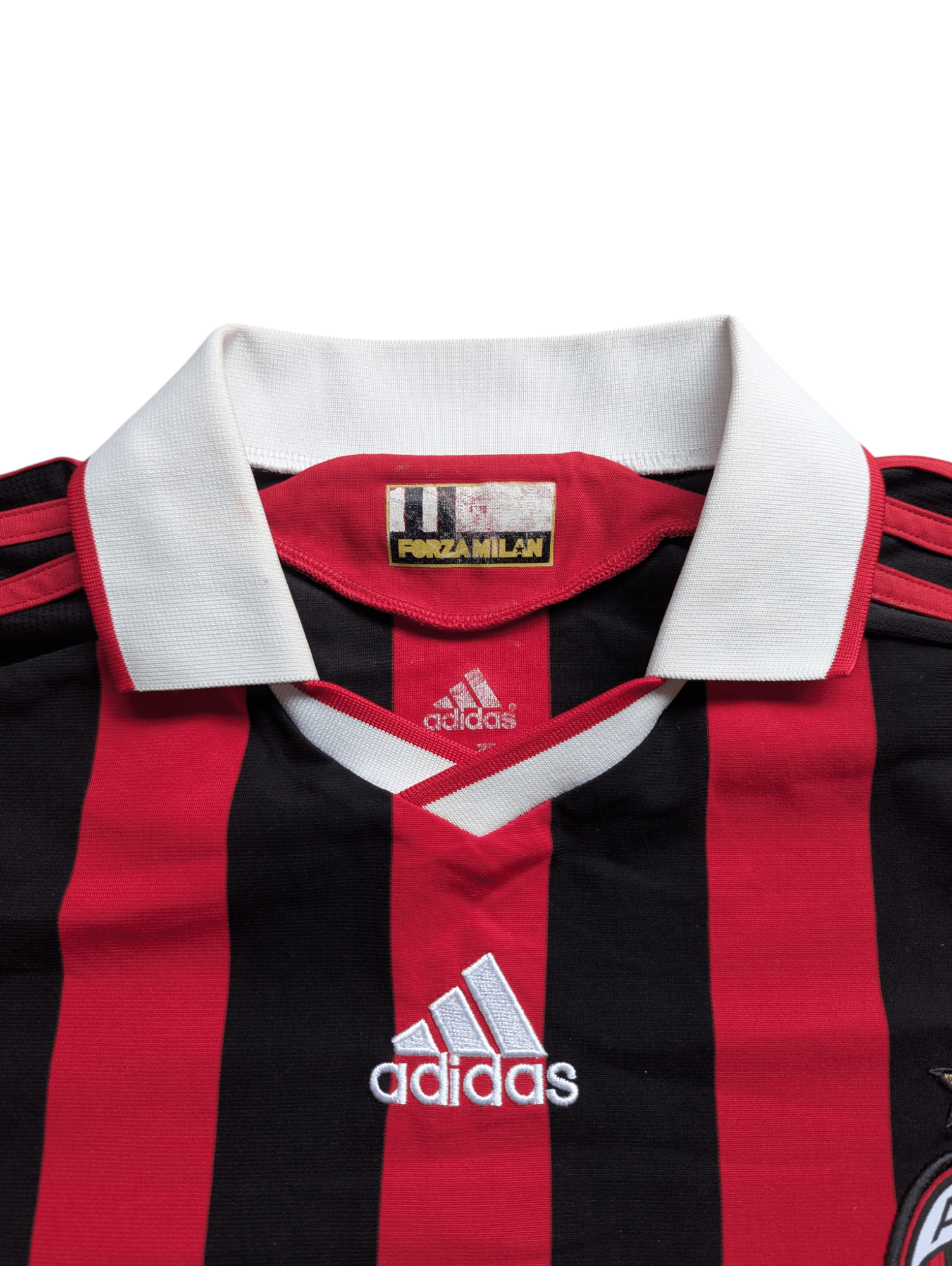 Adidas Adidas AC MILAN FC 2009/10 Home Football Shirt Jersey Size US S / EU 44-46 / 1 - 2 Thumbnail