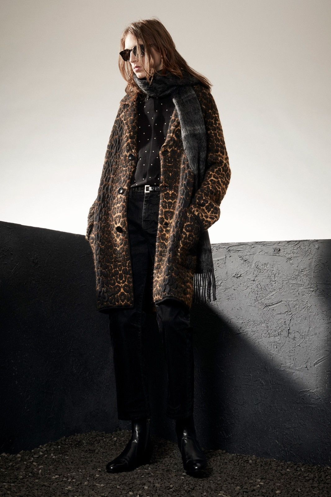 Saint Laurent Paris Saint Laurent Oversized Mohair Leopard coat Size US M / EU 48-50 / 2 - 11 Thumbnail