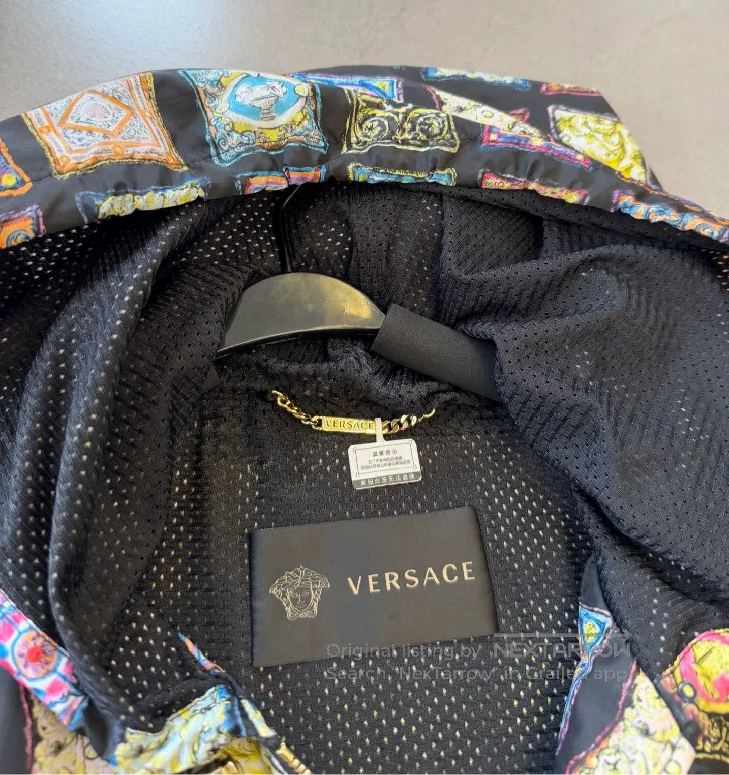 Versace Versace Men's Printed Jacket. Size US XL / EU 56 / 4 - 2 Thumbnail