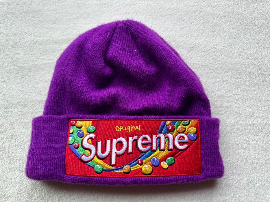 Supreme Supreme Skittles Beanie Purple