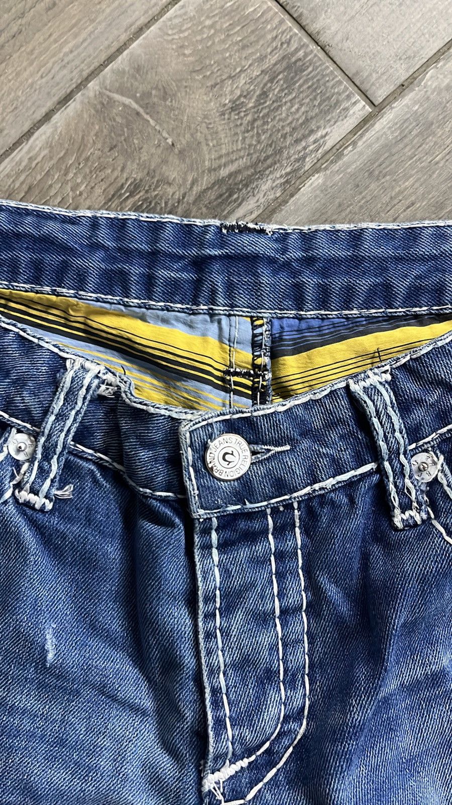 True Religion × Vintage Hype future True Religion Y2K jeans Size US 33 - 4 Thumbnail