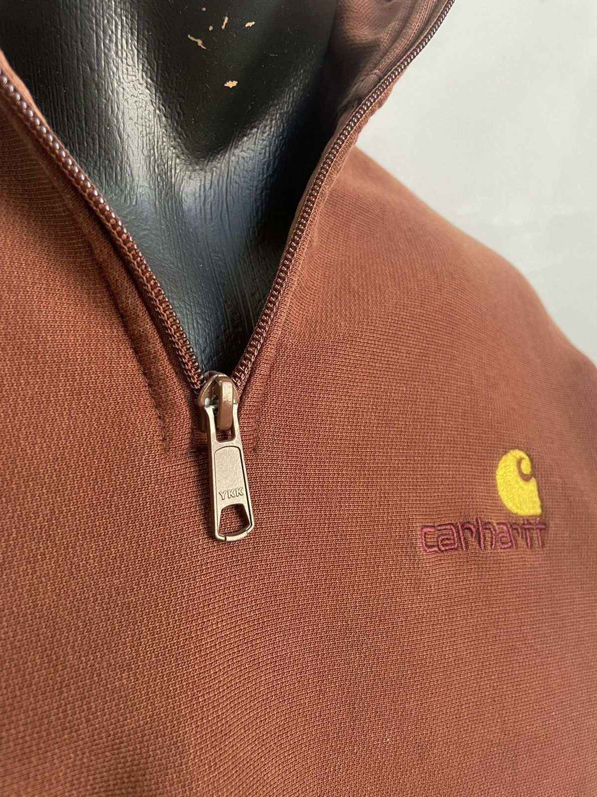 Carhartt Carhartt sun faded 1/3 zip hoodie sweatshirt y2k Size US M / EU 48-50 / 2 - 6 Thumbnail