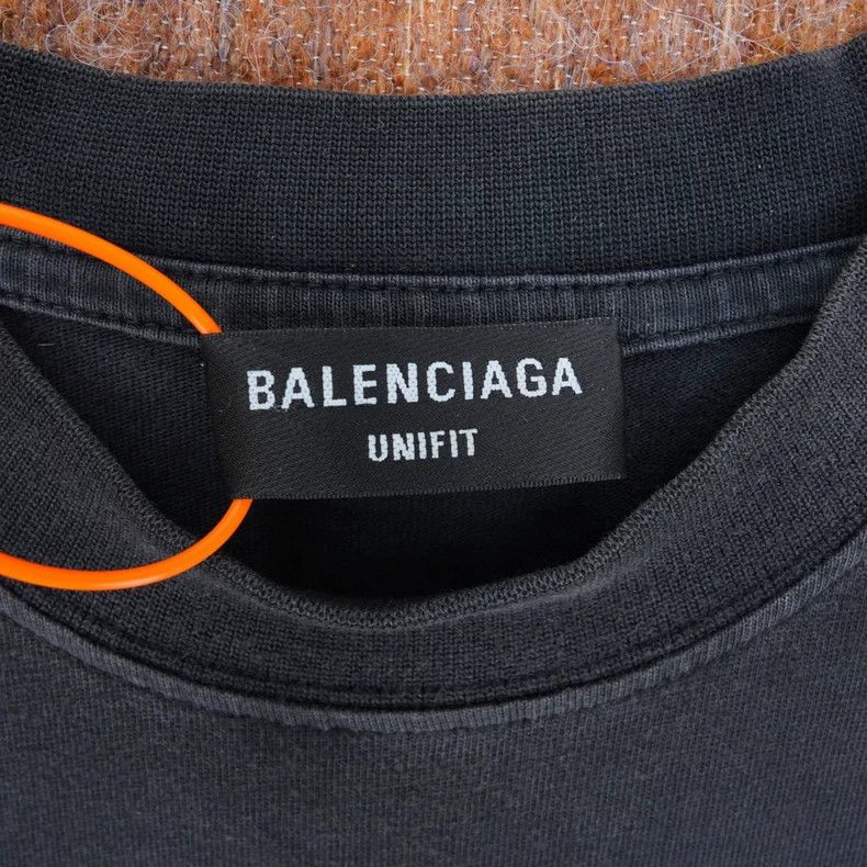 Balenciaga Balenciaga Cover rubber strip logo washed and made old sho Size US L / EU 52-54 / 3 - 2 Thumbnail