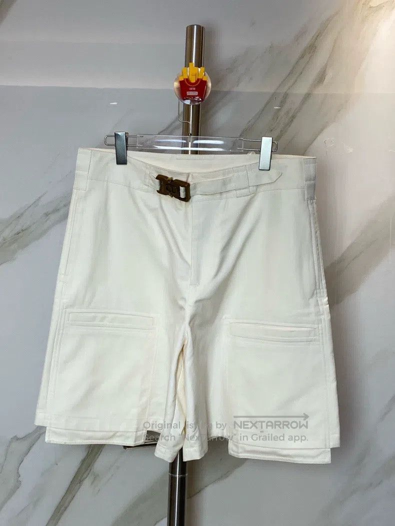 Dior Cotton satin workwear shorts