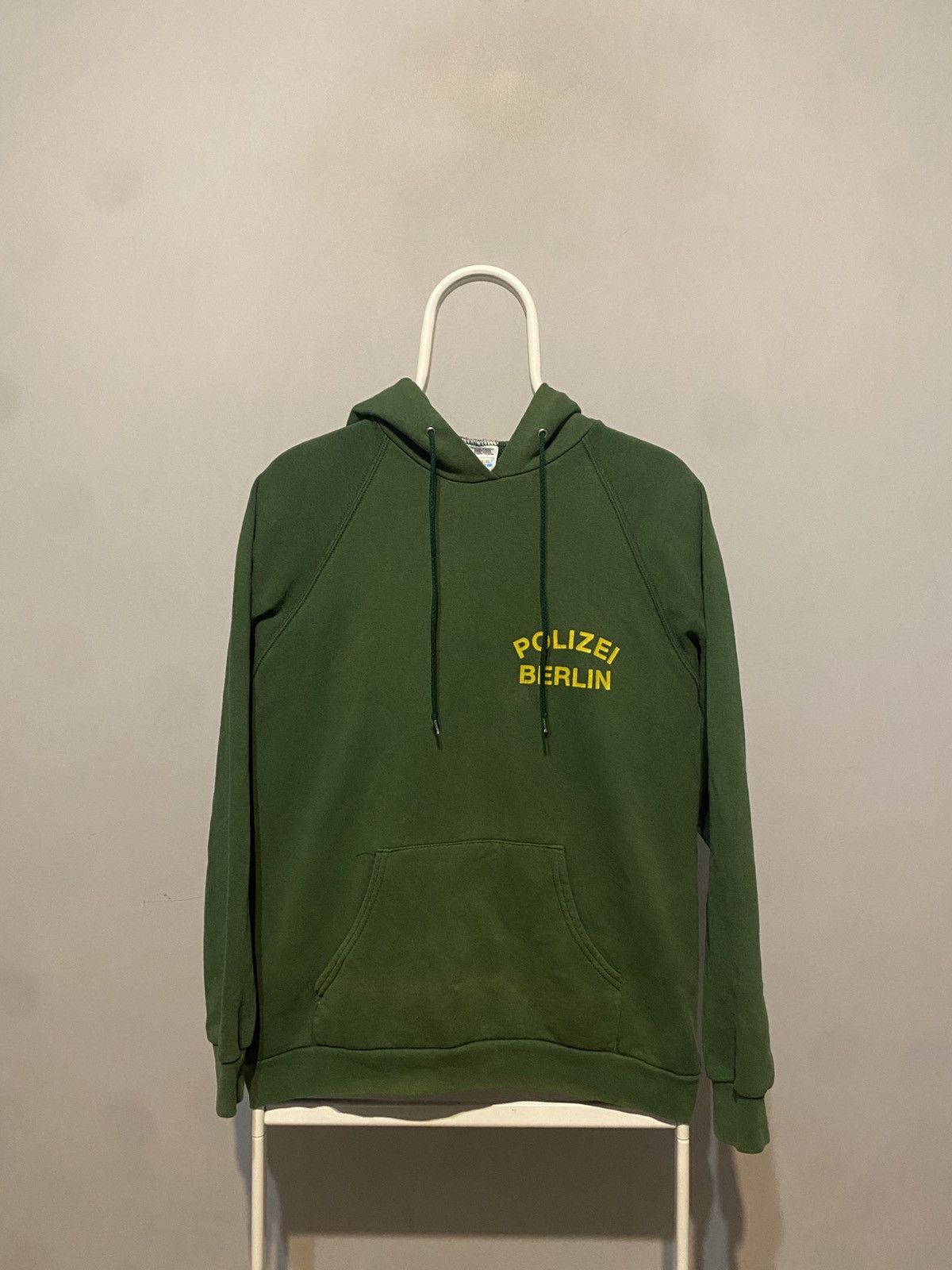 Japanese Brand POLIZEI BERLIN washed boxy hoodie vetments style rare 90s Size US M / EU 48-50 / 2 - 3 Thumbnail