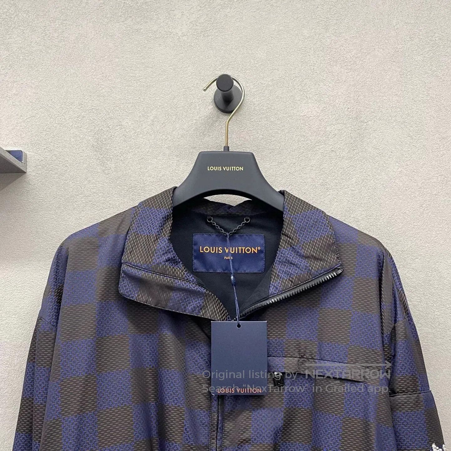 Louis Vuitton LV x Pharrell Checkerboard Navy Jacket. Size US S / EU 44-46 / 1 - 4 Thumbnail