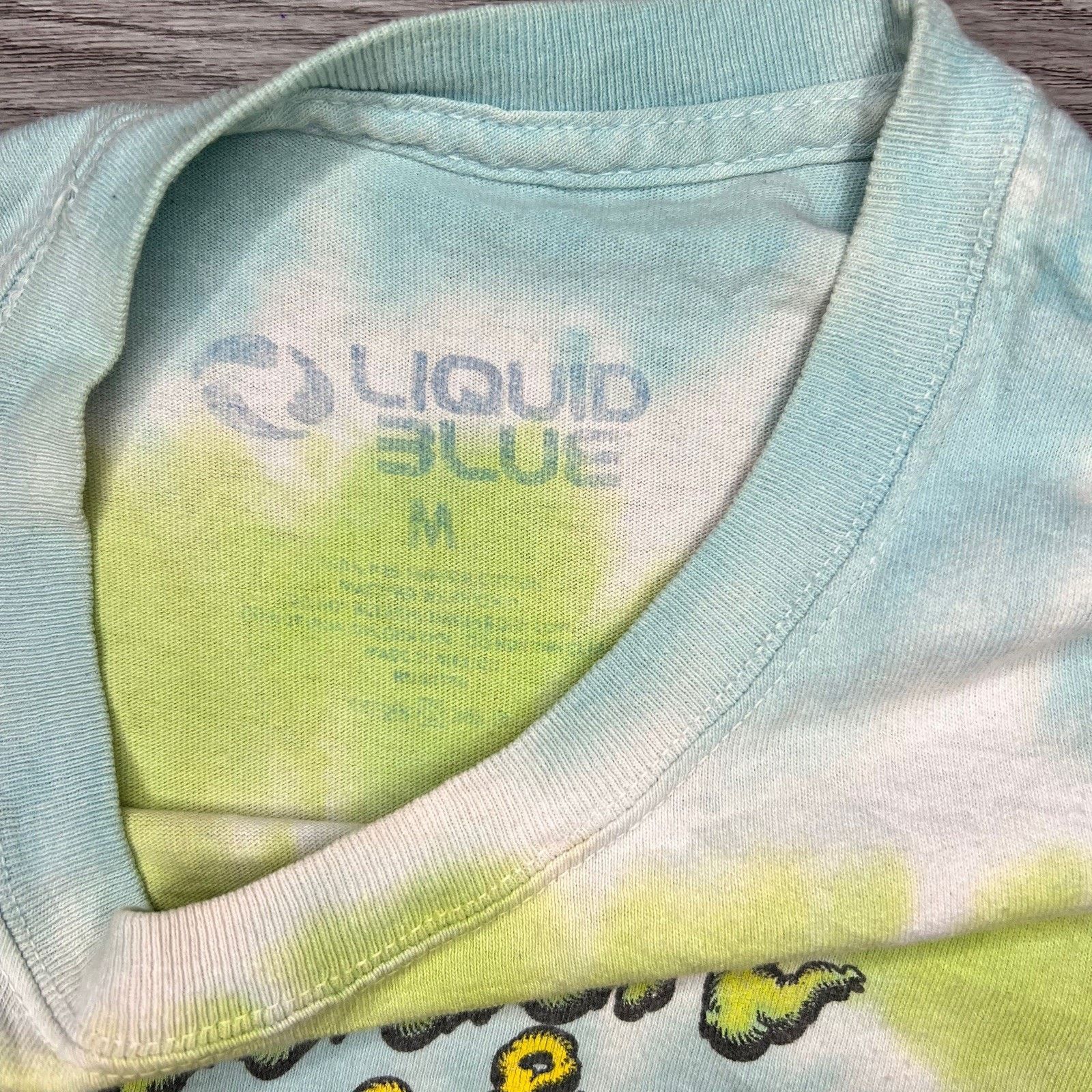 Liquid Blue LIQUID BLUE CHEECH & CHONGS SMOKIN RIDE TIE-DYE S/S T-SHIRT Size US L / EU 52-54 / 3 - 3 Thumbnail