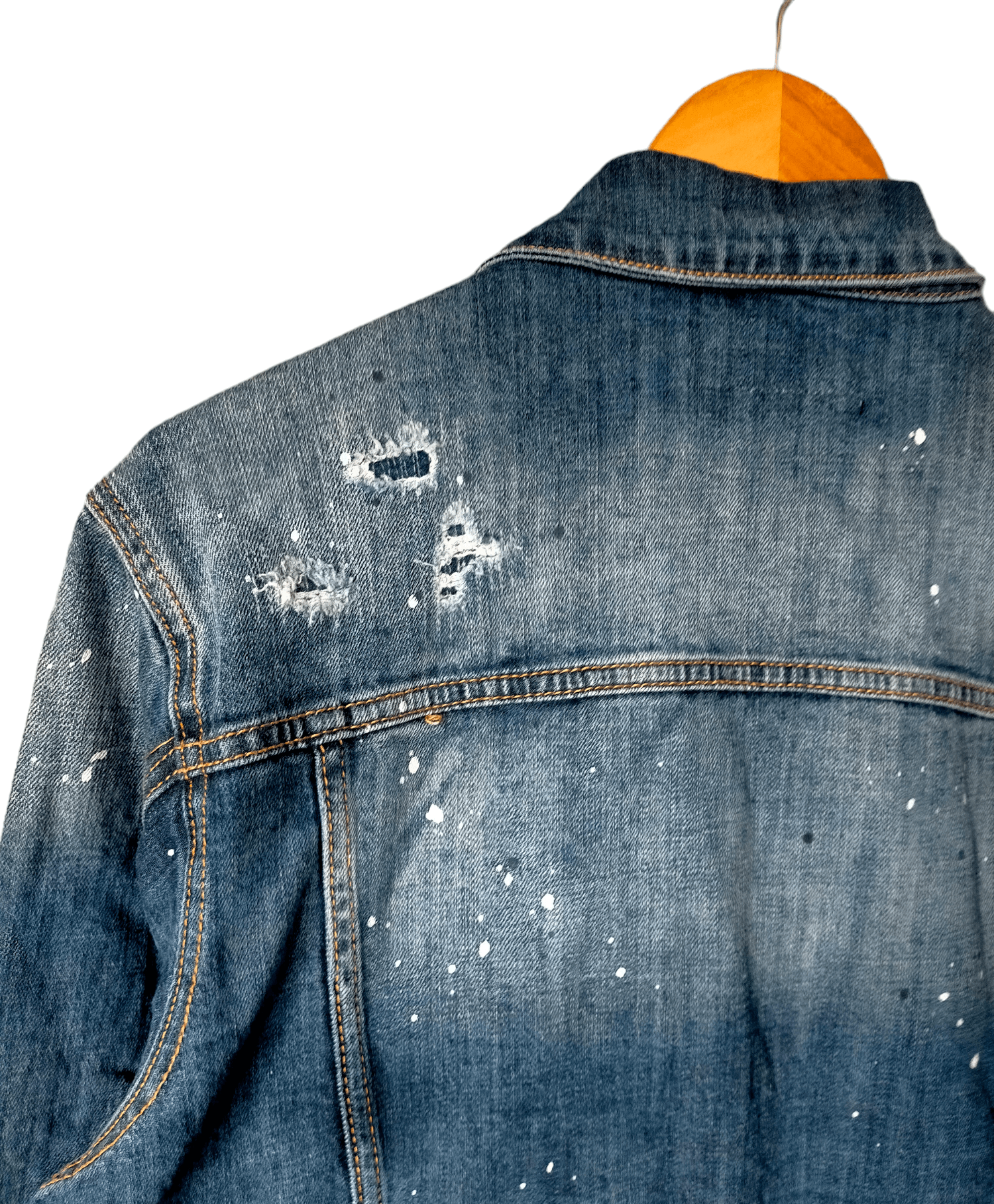 Dsquared2 Dsquared2 Denim Patch work Splater Jaket Jeans Size US M / EU 48-50 / 2 - 8 Thumbnail