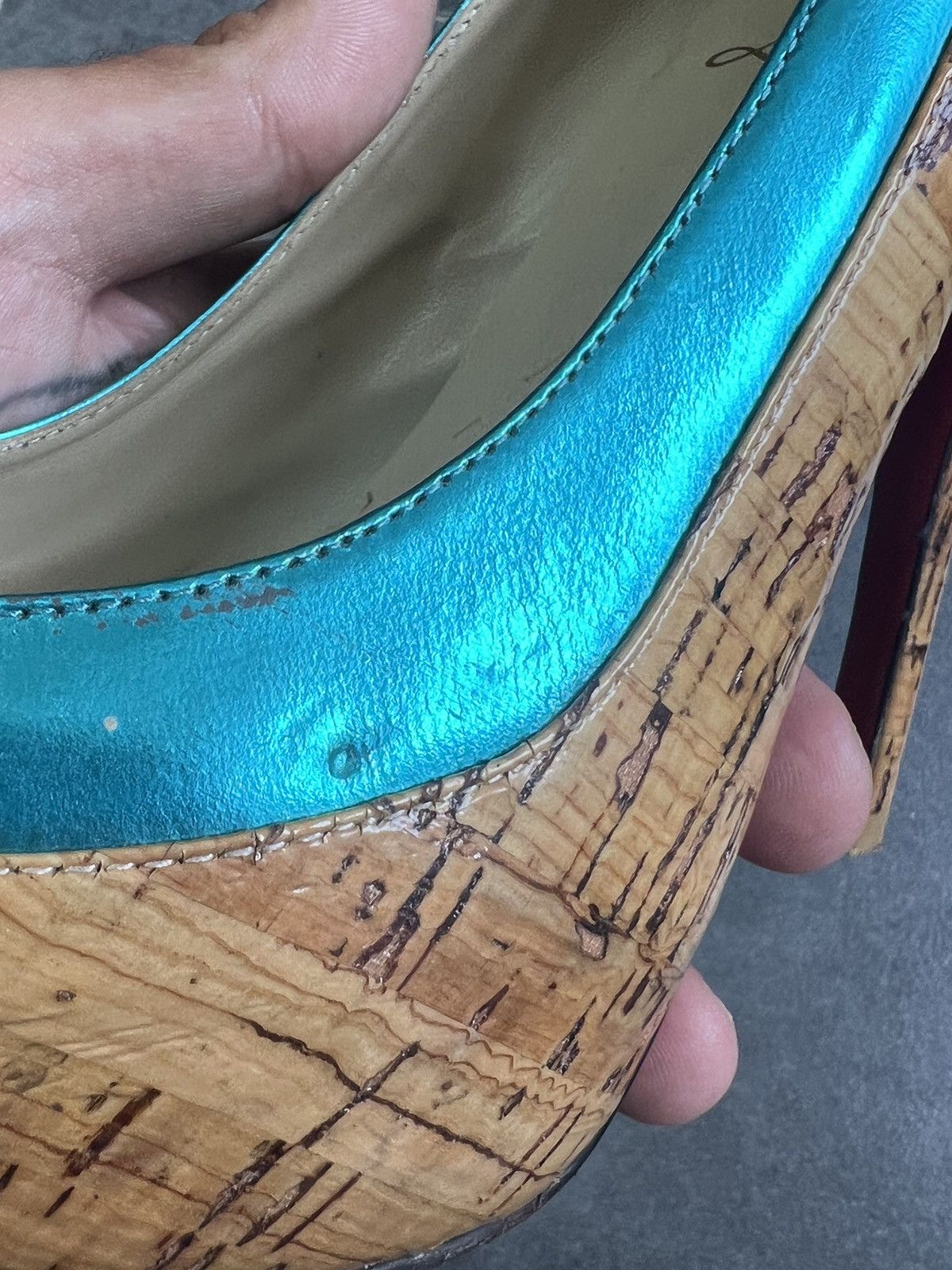 Christian Louboutin × Vintage Vintage Christian Louboutin spikes rare heels Size US 6 / IT 36 - 13 Thumbnail