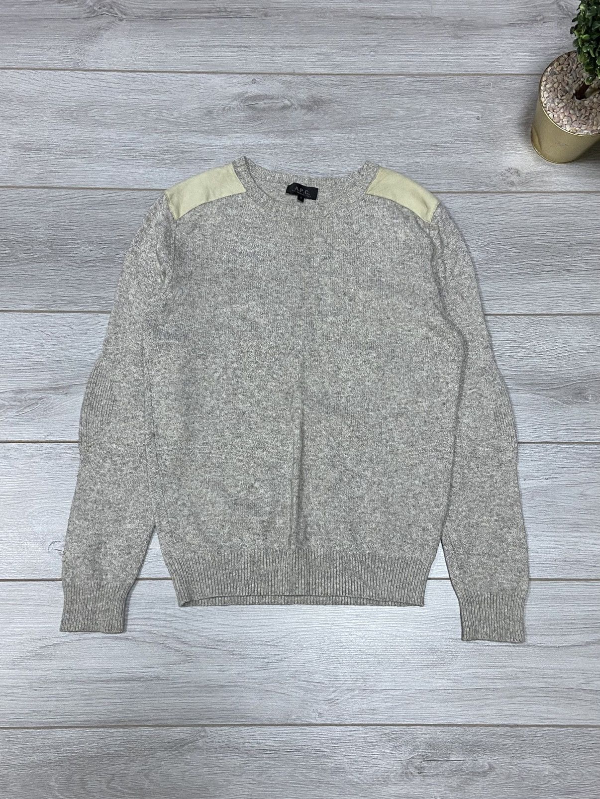 A.P.C. A.P.C Cashmere Merino Sweater Size US S / EU 44-46 / 1 - 1 Thumbnail