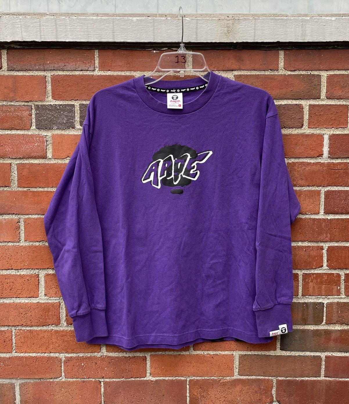 Aape A APE BY A BATHING APE Universe Graffitti long sleeve Size US S / EU 44-46 / 1 - 1 Thumbnail