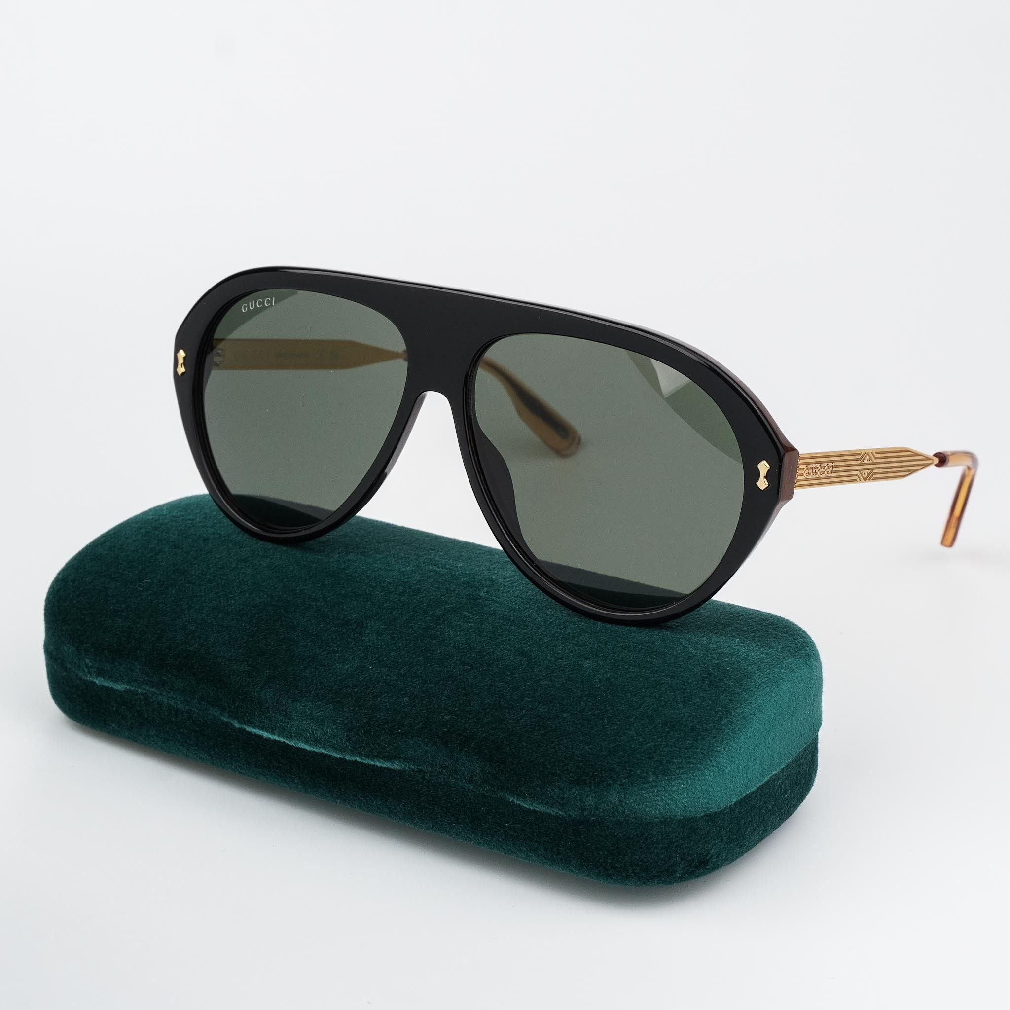 Gucci Gucci Men Sunglasses Aviator GG1515S 001 BRAND NEW Size ONE SIZE - 2 Thumbnail