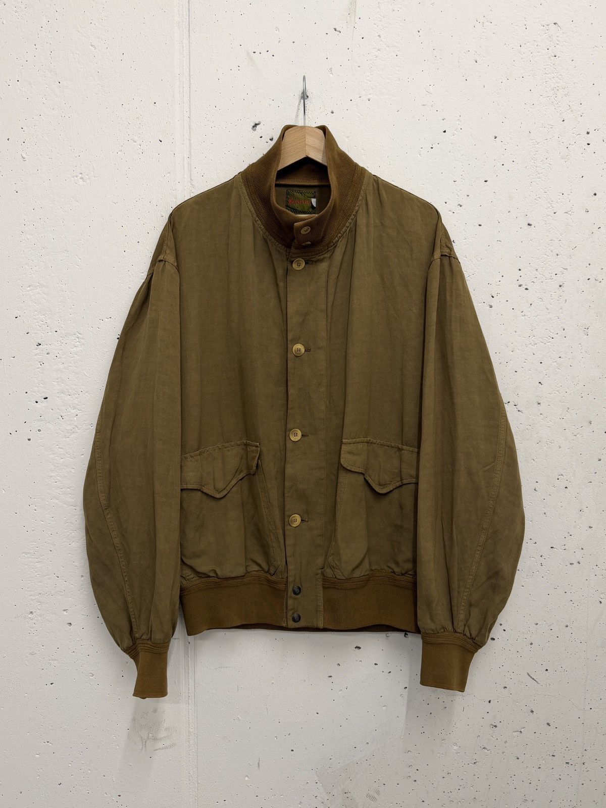 Boneville Boneville Vintage 80s Rare Linen Cotton Jacket | Grailed
