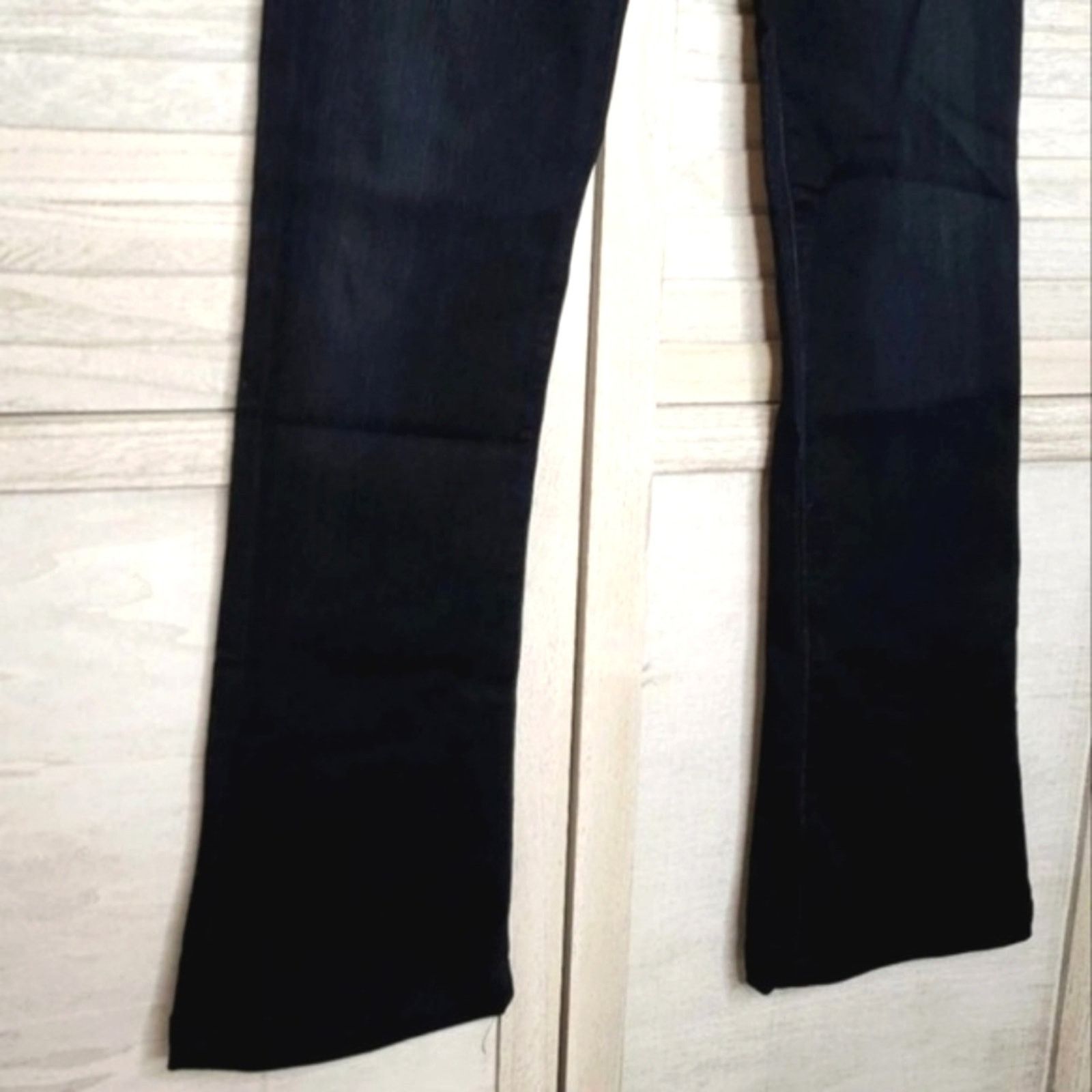 GOLDSIGN Goldsign Stella Flare High Rise Jeans 26 Regular Stretch Size 26" / US 2 / IT 38 - 4 Thumbnail