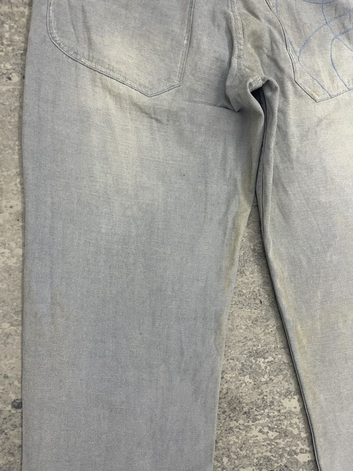 Nike Vintage 2005 Air Jordan 20th Anniversary Baggy Denim Jeans Size US 34 / EU 50 - 17 Thumbnail