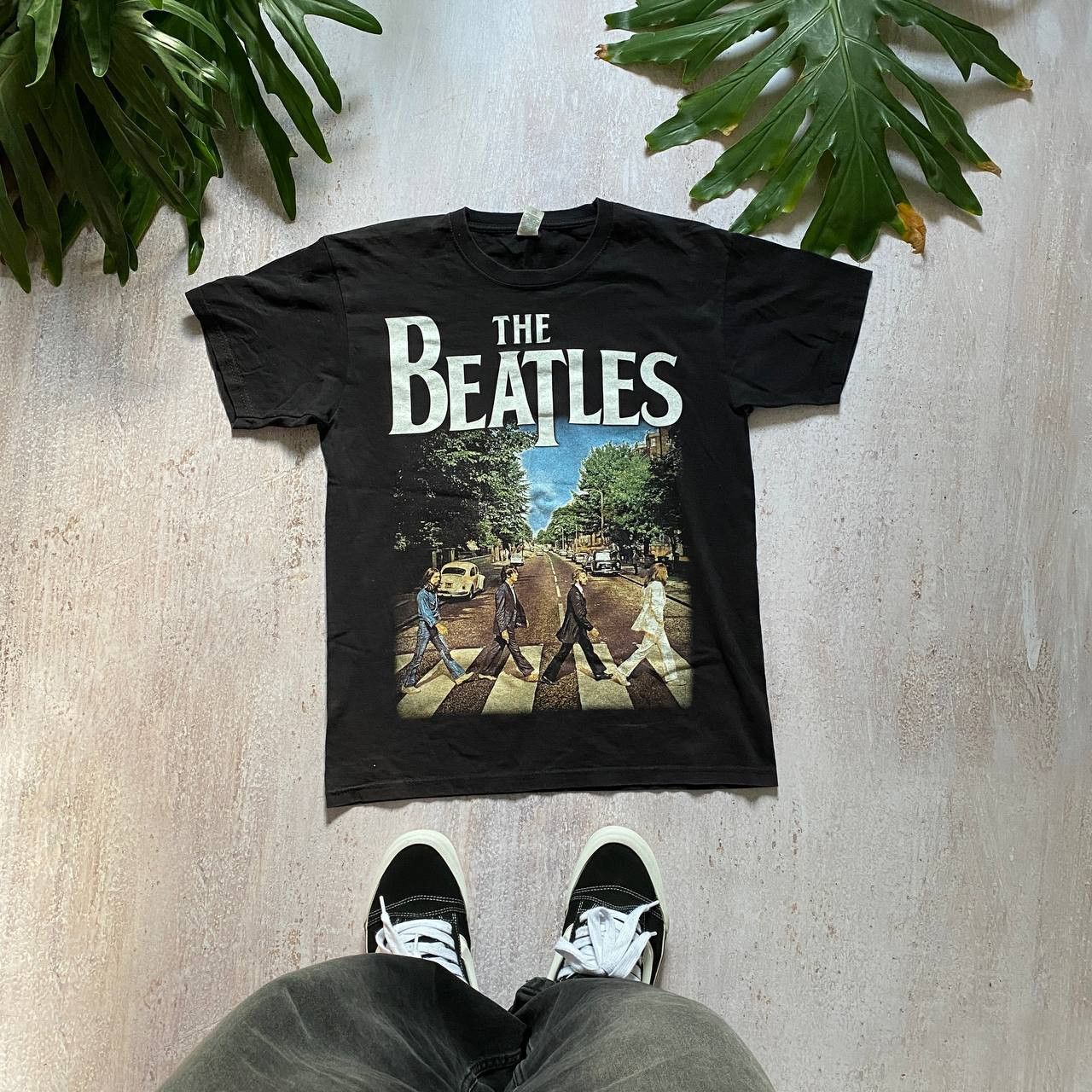 Band Tees × Vintage VINTAGE Y2K THE BEATLES ABBEY ROAD AMAZING T SHIRT 2 Size US M / EU 48-50 / 2 - 1 Thumbnail