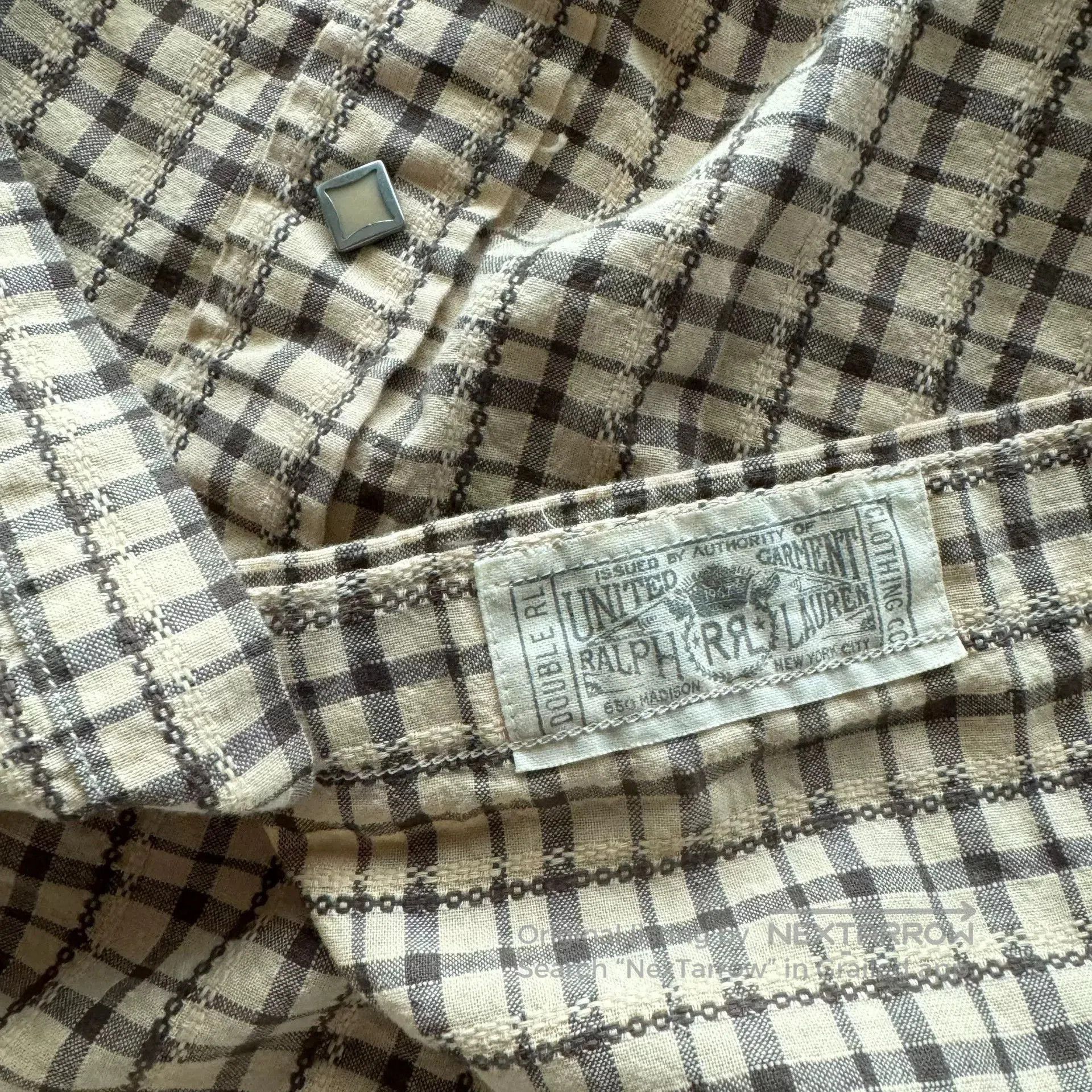 RRL Ralph Lauren RRL Plaid Western Shirt. Size US S / EU 44-46 / 1 - 8 Thumbnail