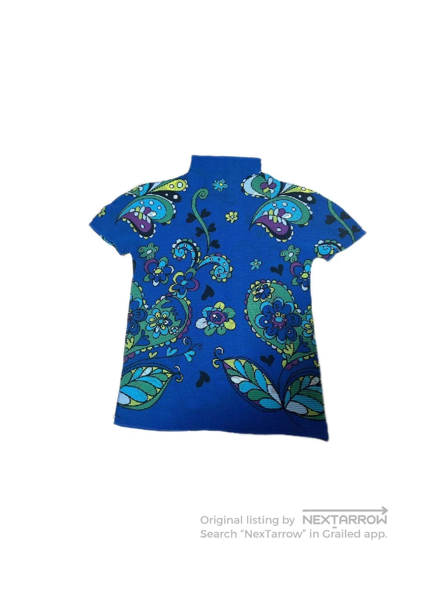 Pleats Please Issey Miyake Issey Miyake Floral Pleated Top. Size M / US 6-8 / IT 42-44 - 4 Thumbnail