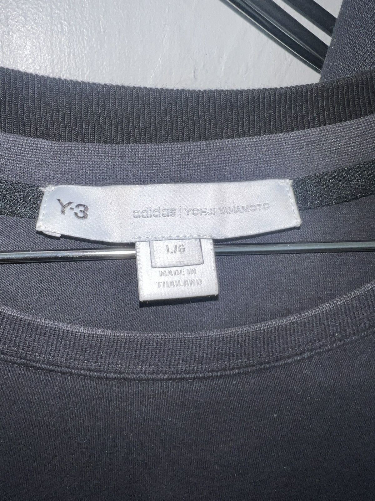 Yohji Yamamoto Yohji Yamamoto Y-3 Adidas Shirt Size US L / EU 52-54 / 3 - 10 Thumbnail