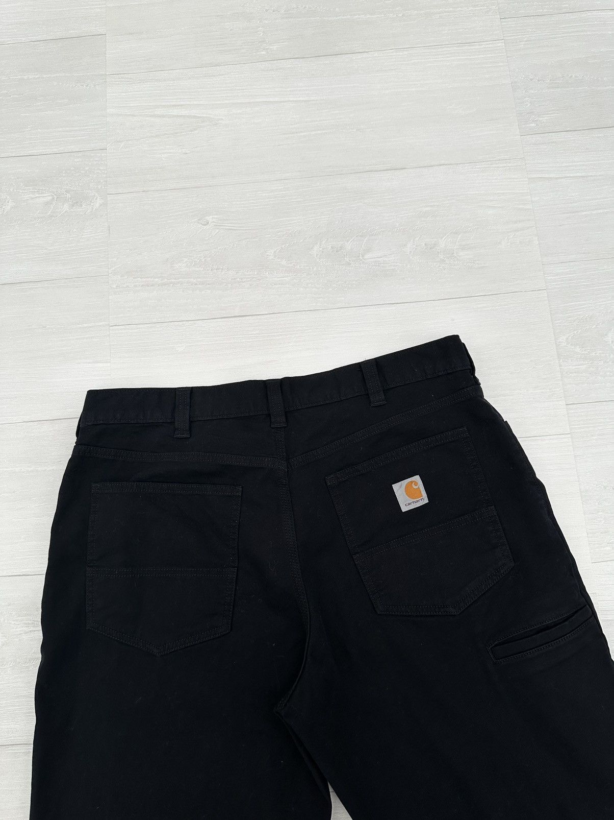 Carhartt Carhartt Black 5 Pocket Denim Jeans Sz. 36 x 30 Patch Size US 36 / EU 52 - 1 Thumbnail