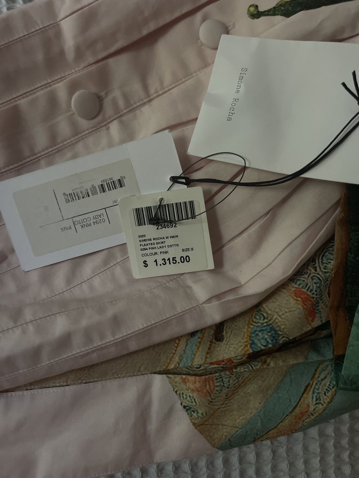 Simone Rocha Simone Rocha Pleated Knee Length Skirt Size 30" / US 8 / IT 44 - 2 Thumbnail