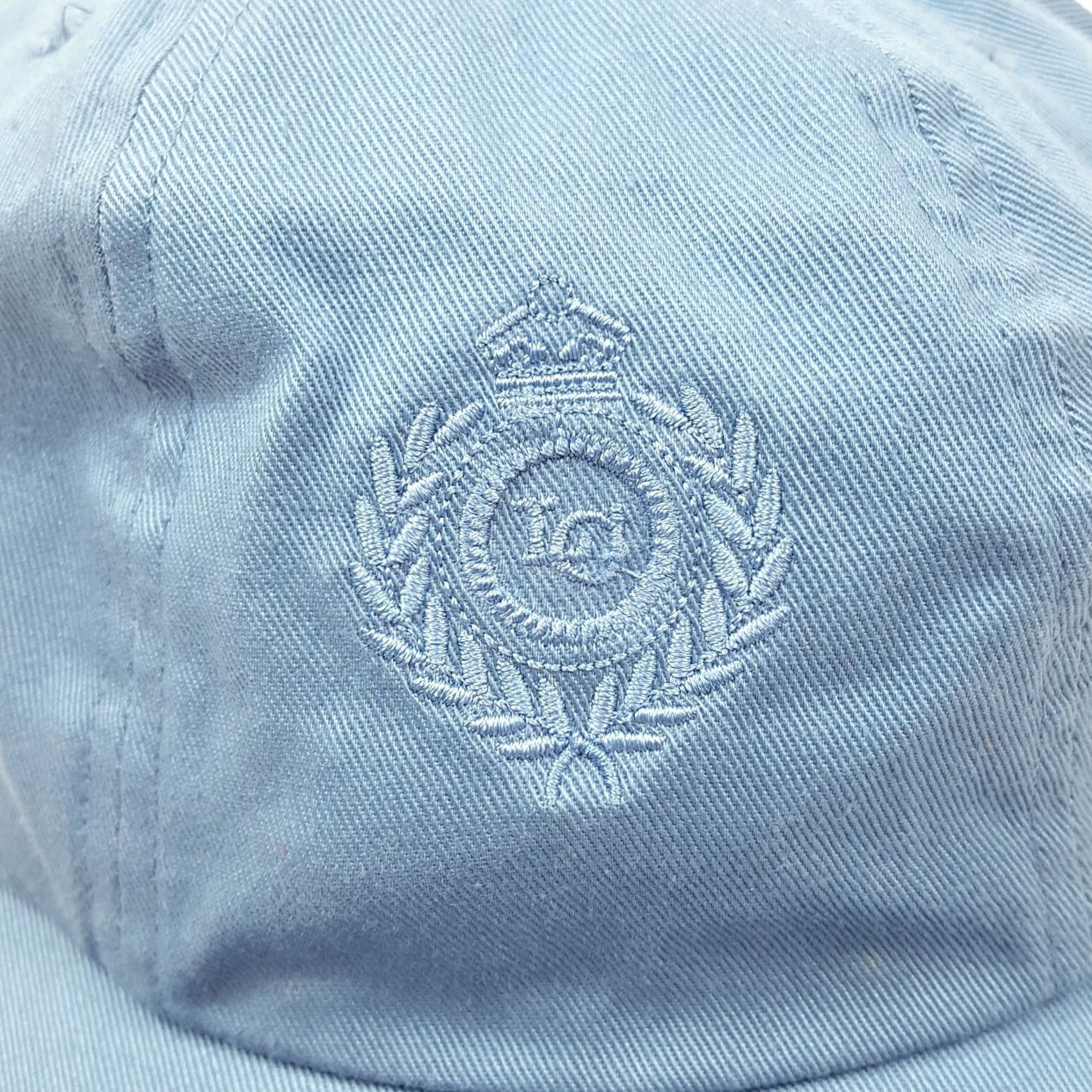 Liz Claiborne VINTAGE Liz Claiborne Snapback Hat Baseball Cap 90s Blue Twill Cotton Adjustable Men Size ONE SIZE - 4 Thumbnail