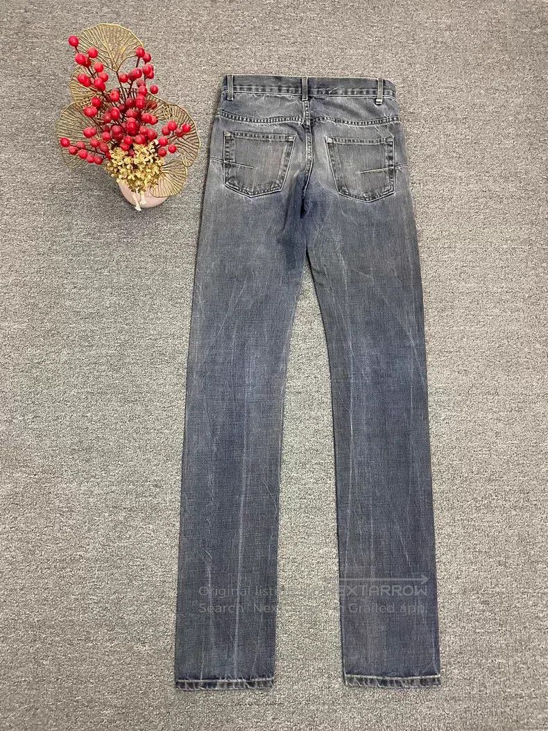 Dior Dior Blue Gradient Washed Ripped Distressed Denim Jeans Size US 28 / EU 44 - 7 Thumbnail