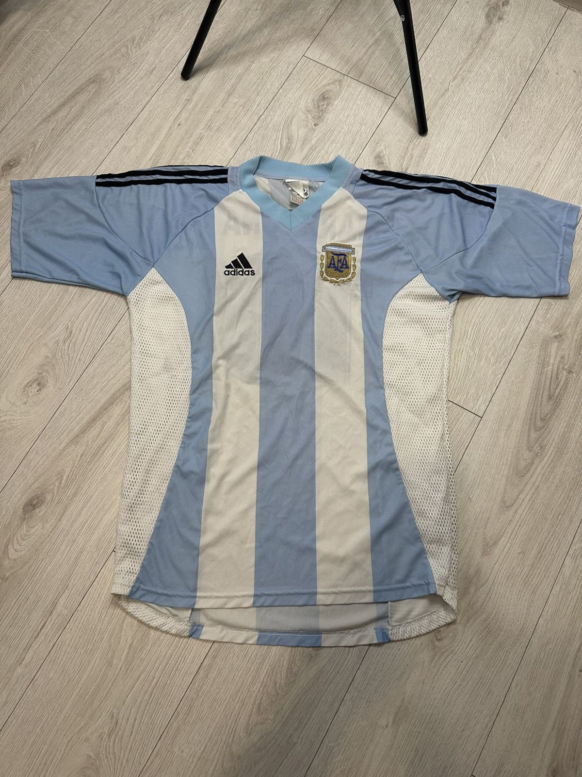 Vintage Adidas Argentina vintage soccer jerseys Size US L / EU 52-54 / 3 - 1 Thumbnail