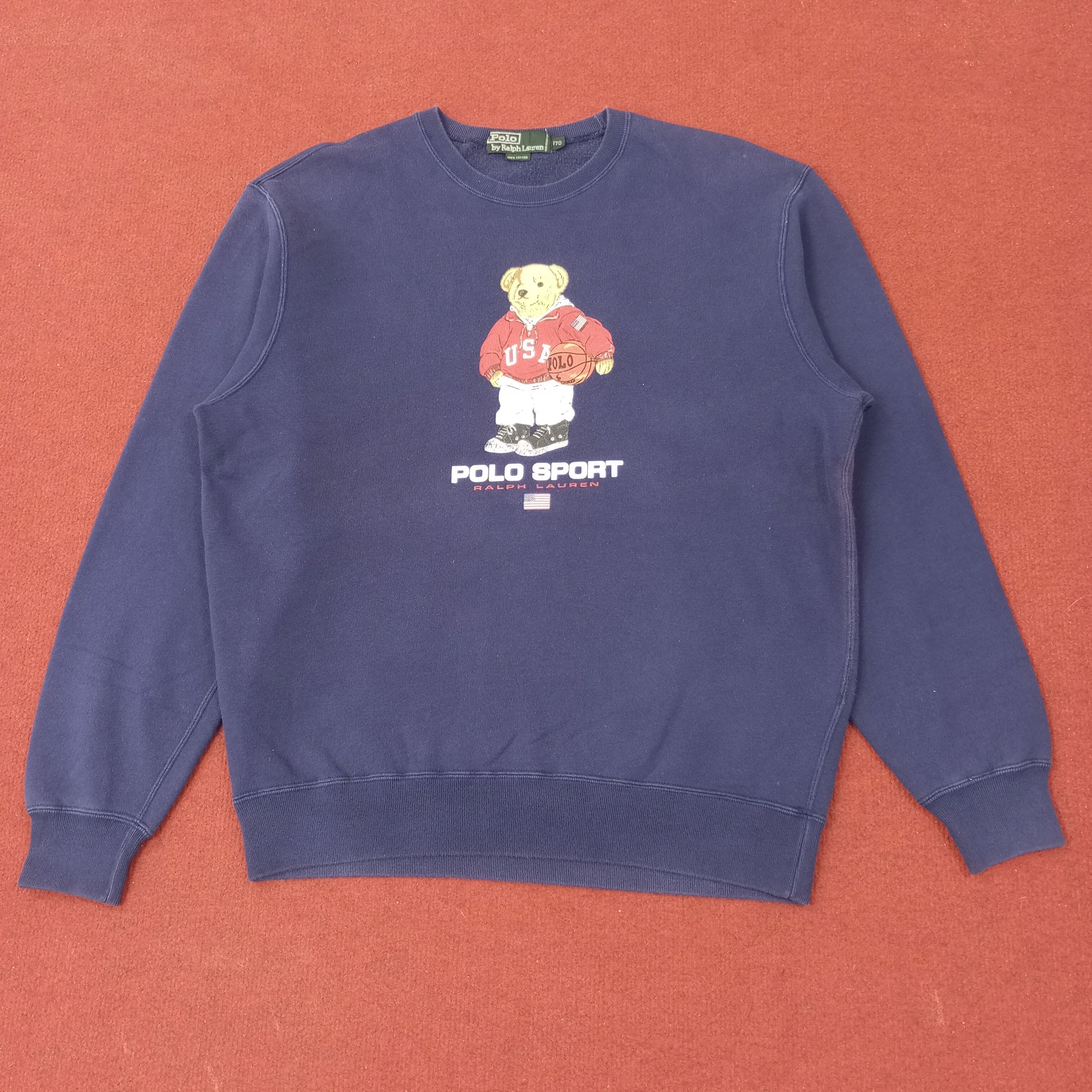 Polo Ralph Lauren Vintage Polo by Ralph Lauren Fashion Style Sweatshirt c238n7 Size US M / EU 48-50 / 2 - 1 Thumbnail