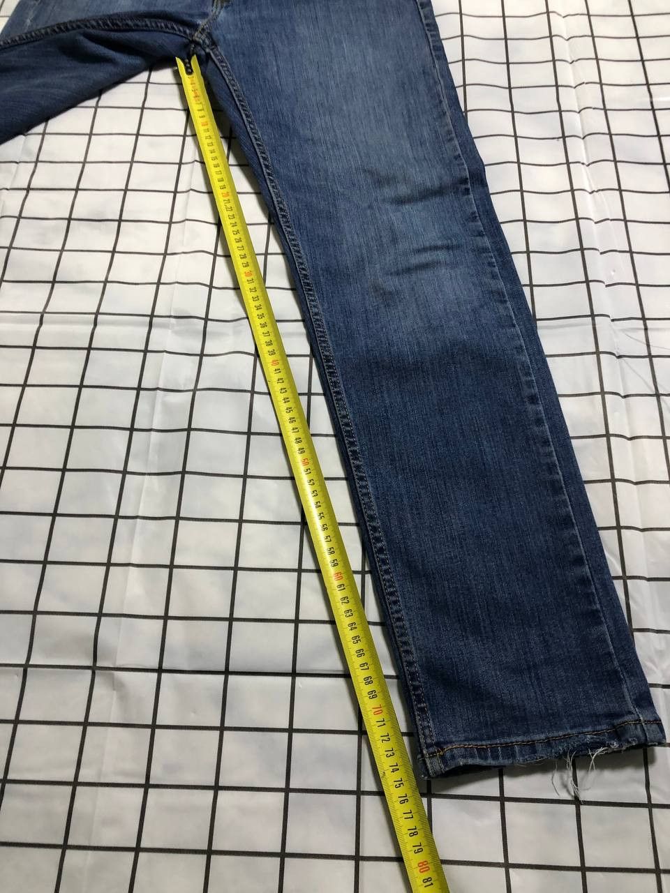 Levi's Levis Mens 502 Straight Jeans Blue Medium Wash Denim Size US 31 - 4 Thumbnail