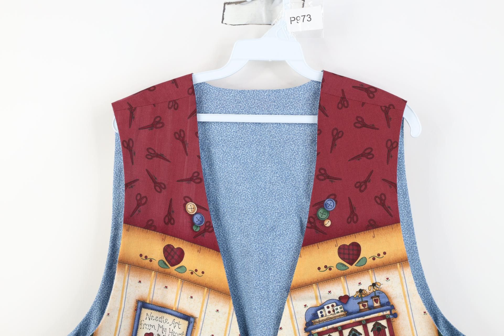 Vintage Vintage 90s Streetwear Reversible Cat Kitten Vest Jacket Size XL / US 12-14 / IT 48-50 - 2 Thumbnail