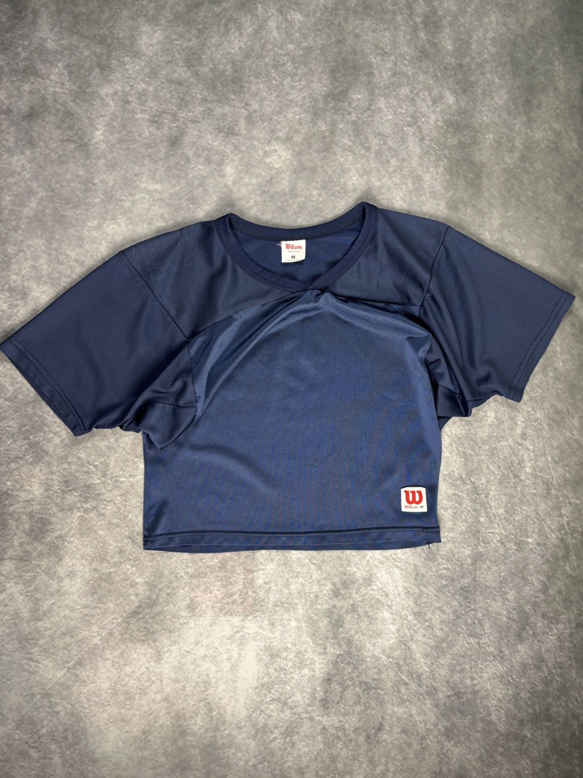 Wilson Vintage Wilson Football Jersey Blank Crop Short 80s 90s Prac Size US S / EU 44-46 / 1 - 3 Thumbnail