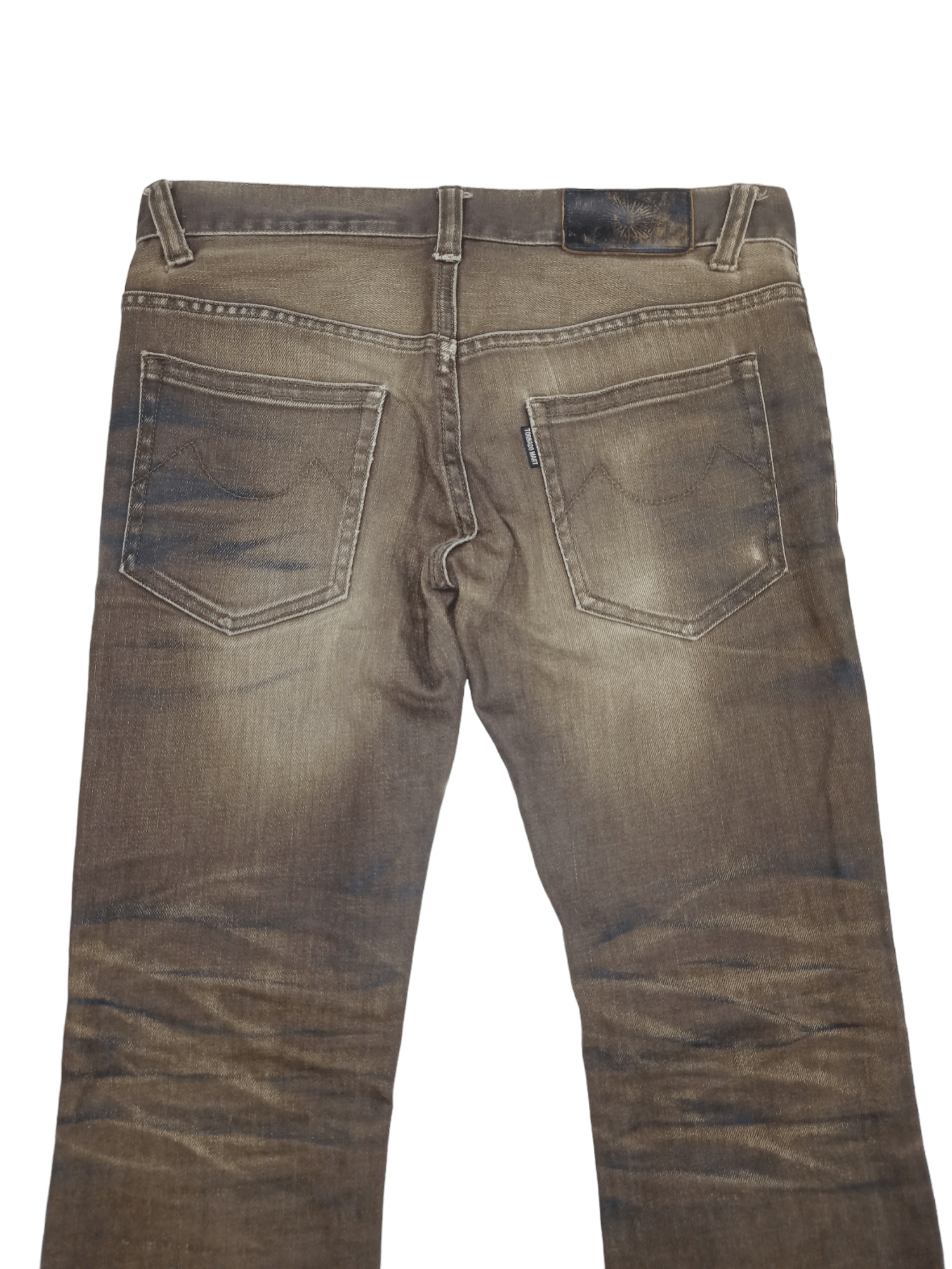 Tornado Mart Tornado Mart Stretchable Mud Washed Flared Denim Size US 30 / EU 46 - 14 Thumbnail