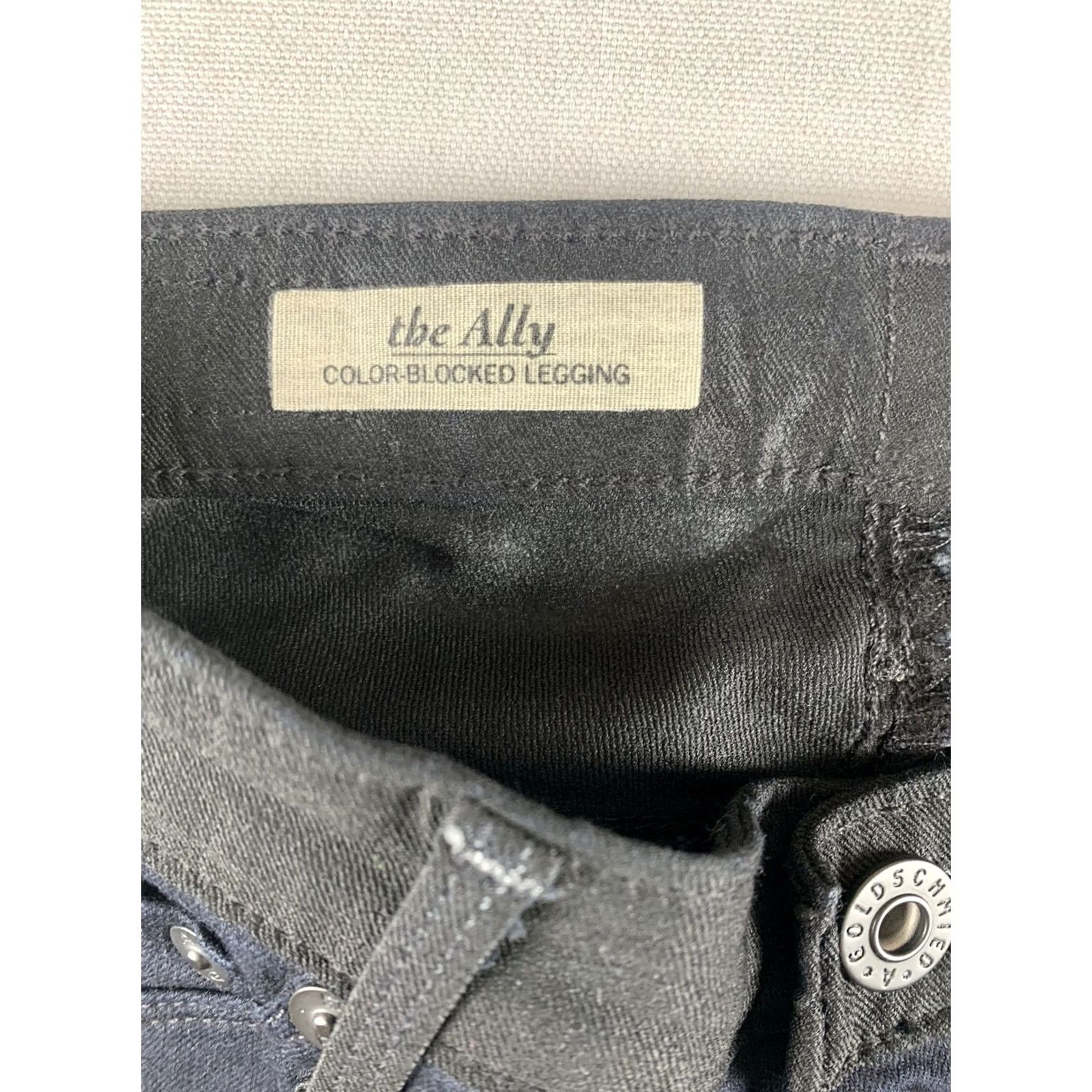 Bally AG Adriano Goldschmied The Ally Legging Womens 24R Black Size 42" / US 20 - 5 Thumbnail