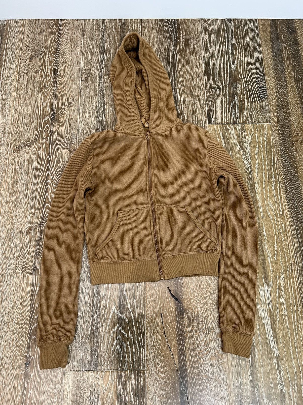 SKIMS Skims thermal zip up hoodie Size S / US 4 / IT 40 - 1 Thumbnail