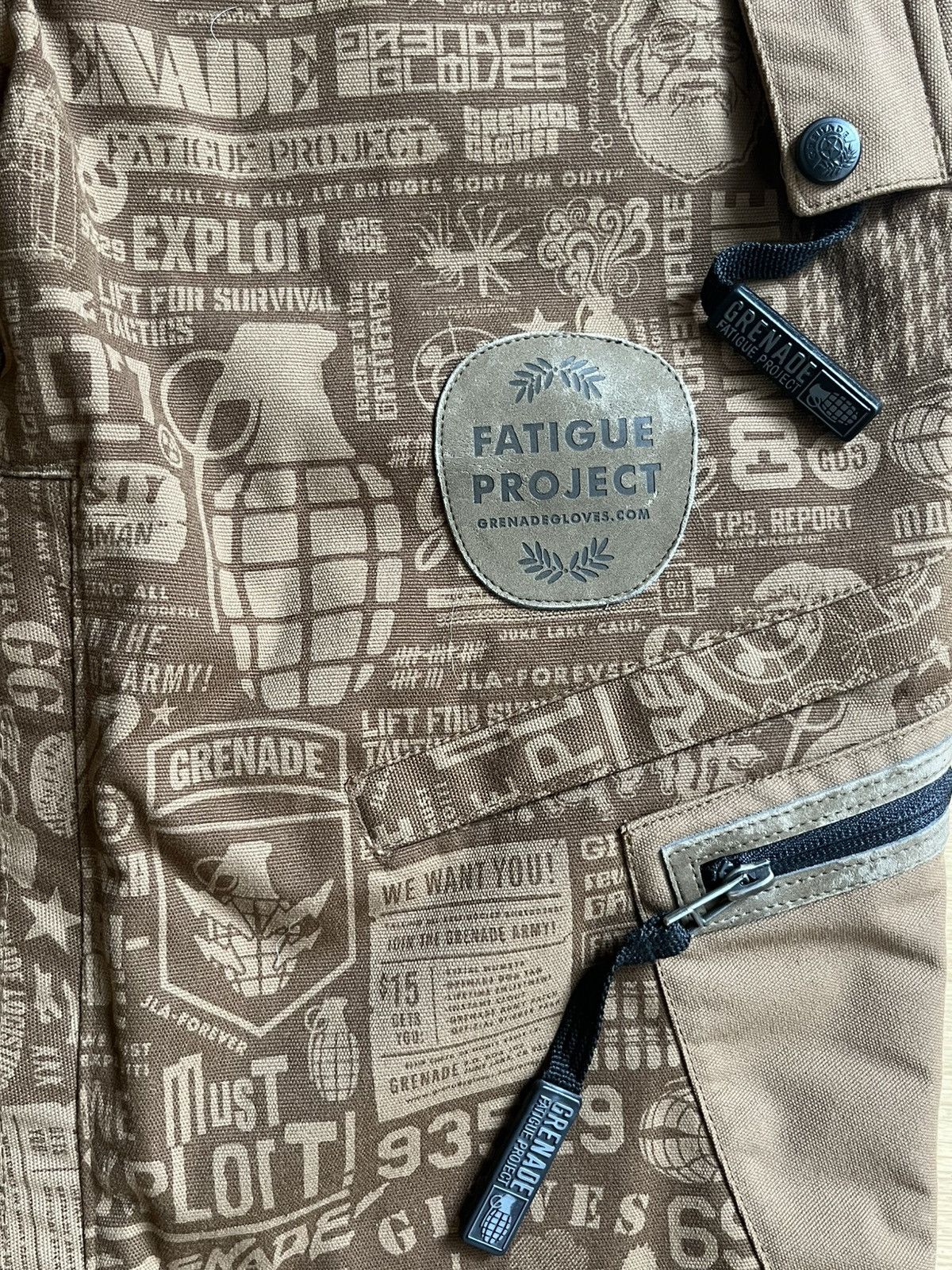 Grenade Grenade Fatigue Project Graphic Ski Pants Size 30" / US 8 / IT 44 - 4 Thumbnail