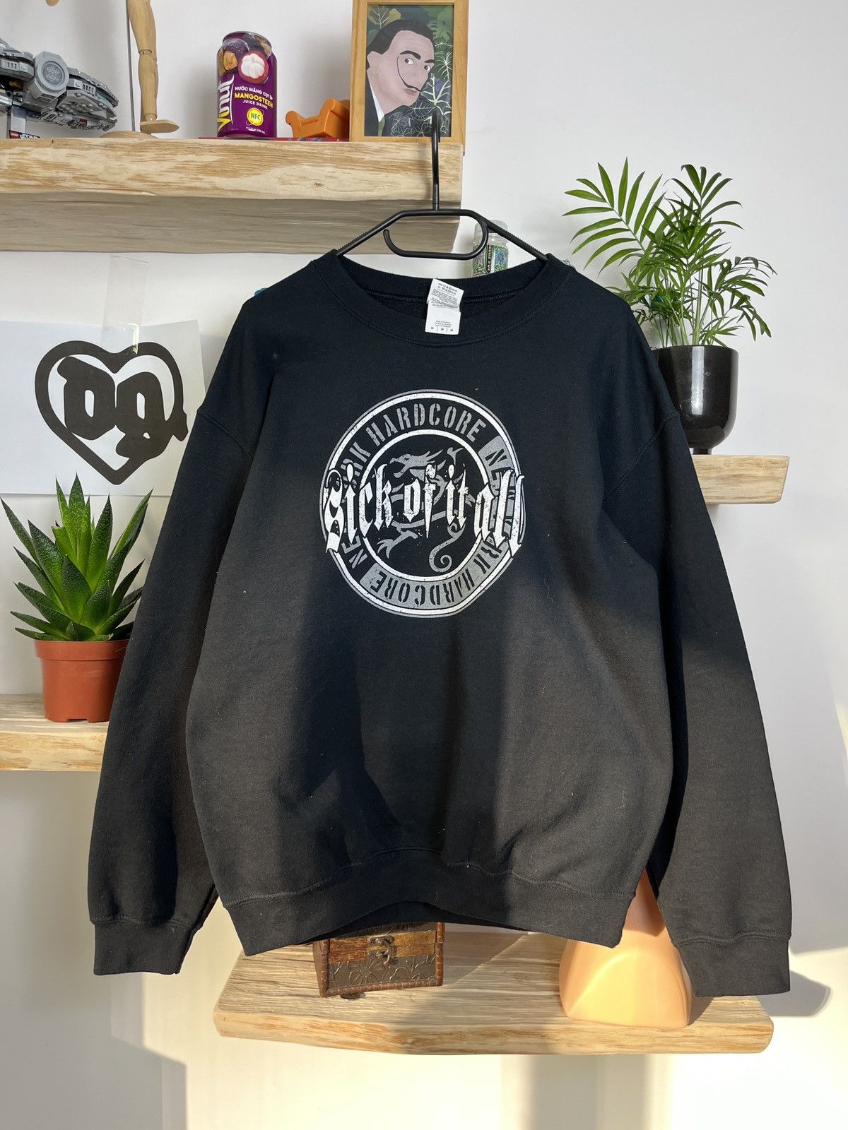 Band Tees Vintage sick of it all sweatshirt boxy Hardcore punk metal Size US M / EU 48-50 / 2 - 1 Thumbnail