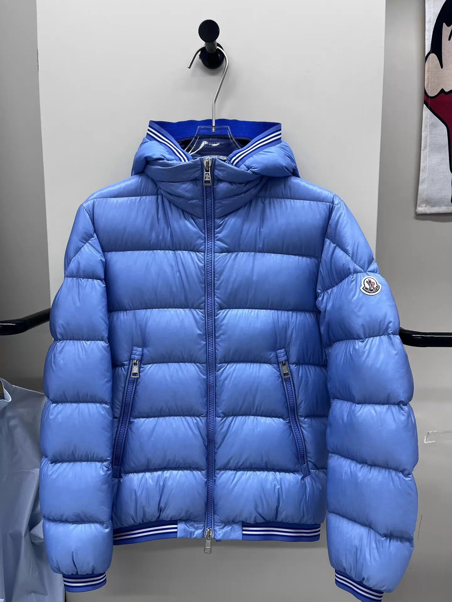 Moncler Moncler Jeanbart Mist Blue Down Jacket Size 1 99 New Size US S / EU 44-46 / 1 - 1 Thumbnail