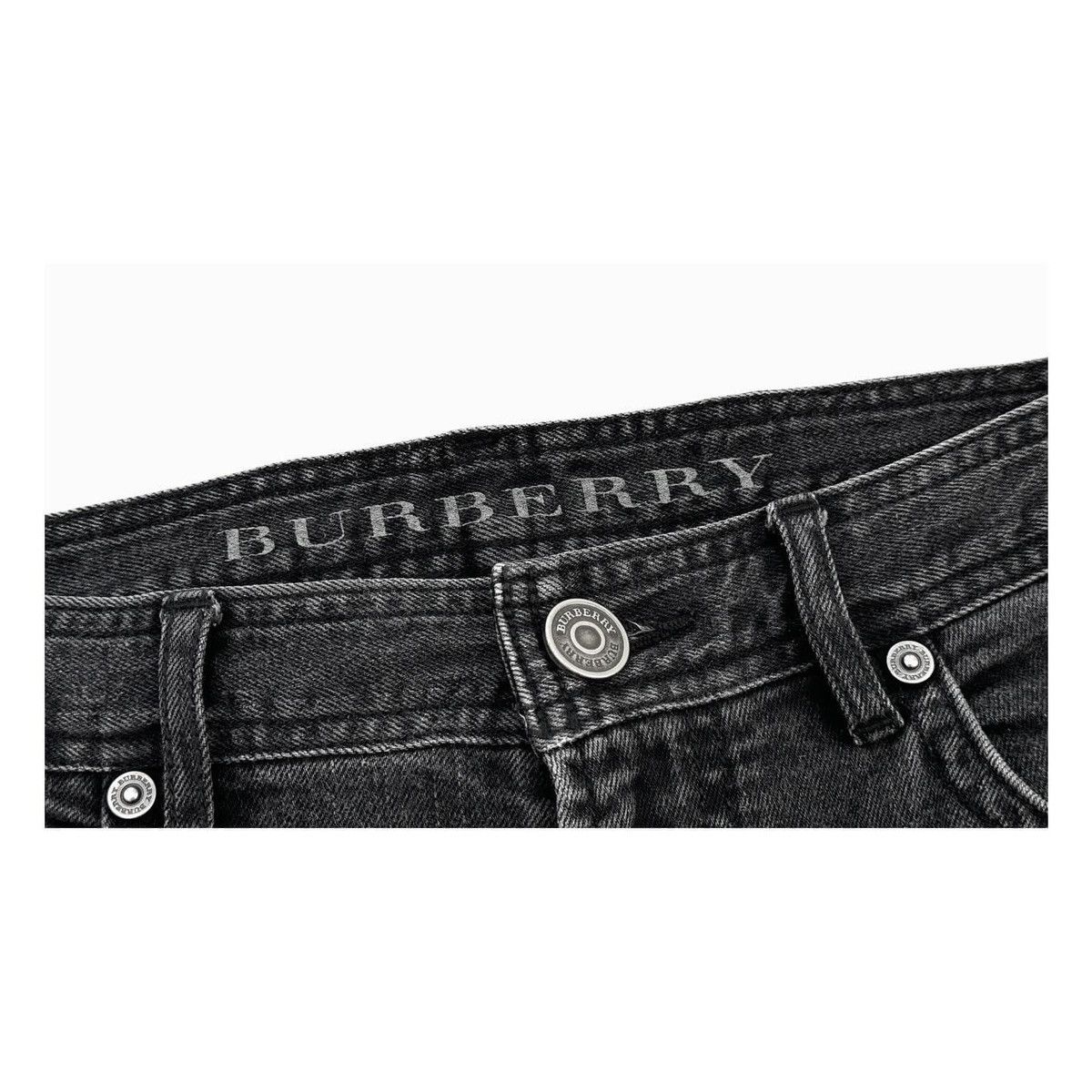 Burberry Burberry Black Denim Pants Size US 35 - 3 Thumbnail
