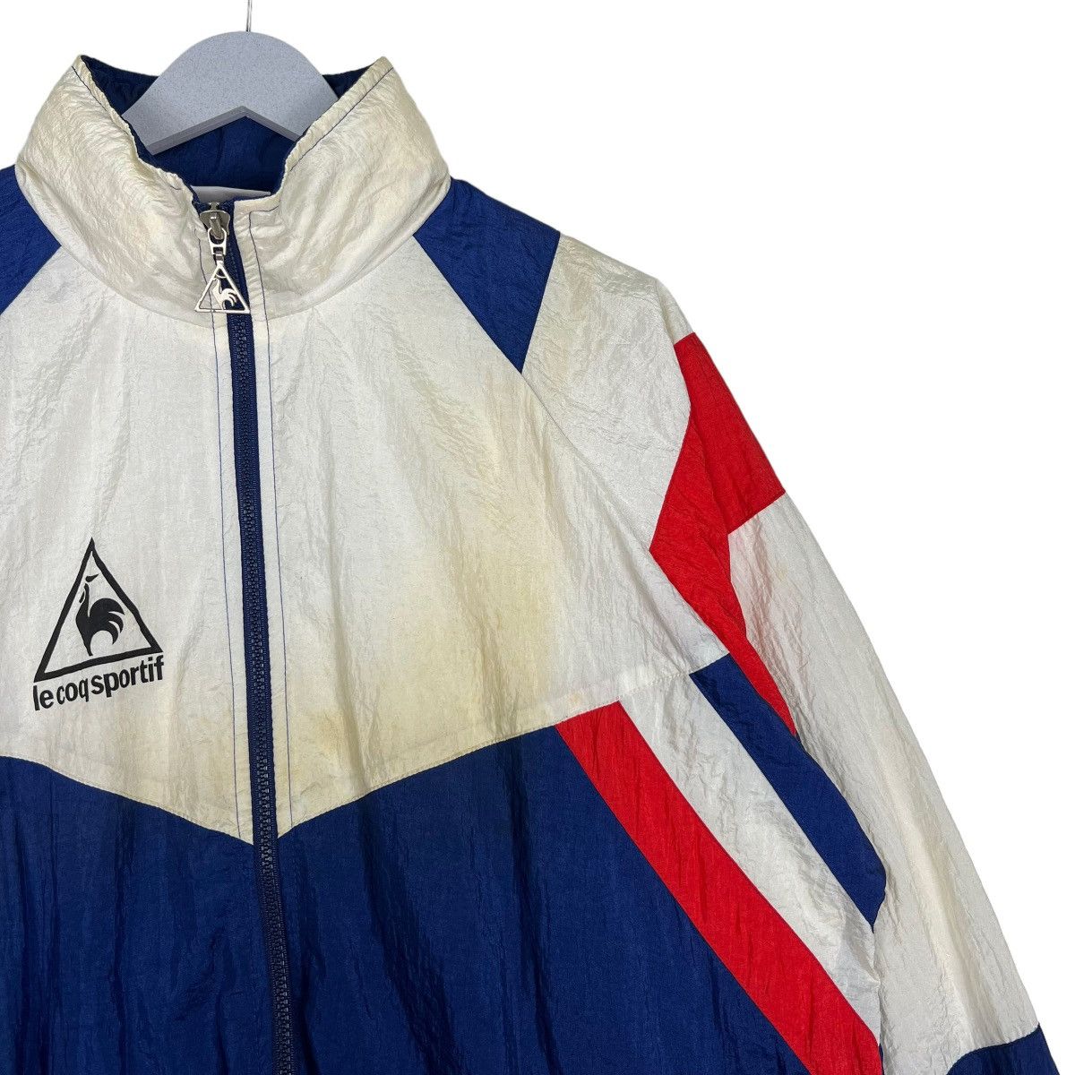 Le Coq Sportif 🔥 VINTAGE LE COP SPORTIF TRAINER JACKET Size US L / EU 52-54 / 3 - 6 Thumbnail