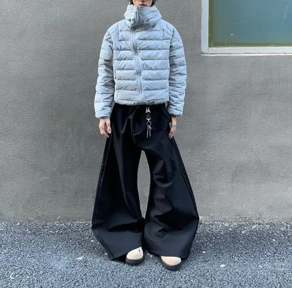 Other Stylish Puffer Jacket and Wide-Leg Trousers Set Size US L / EU 52-54 / 3 - 4 Thumbnail