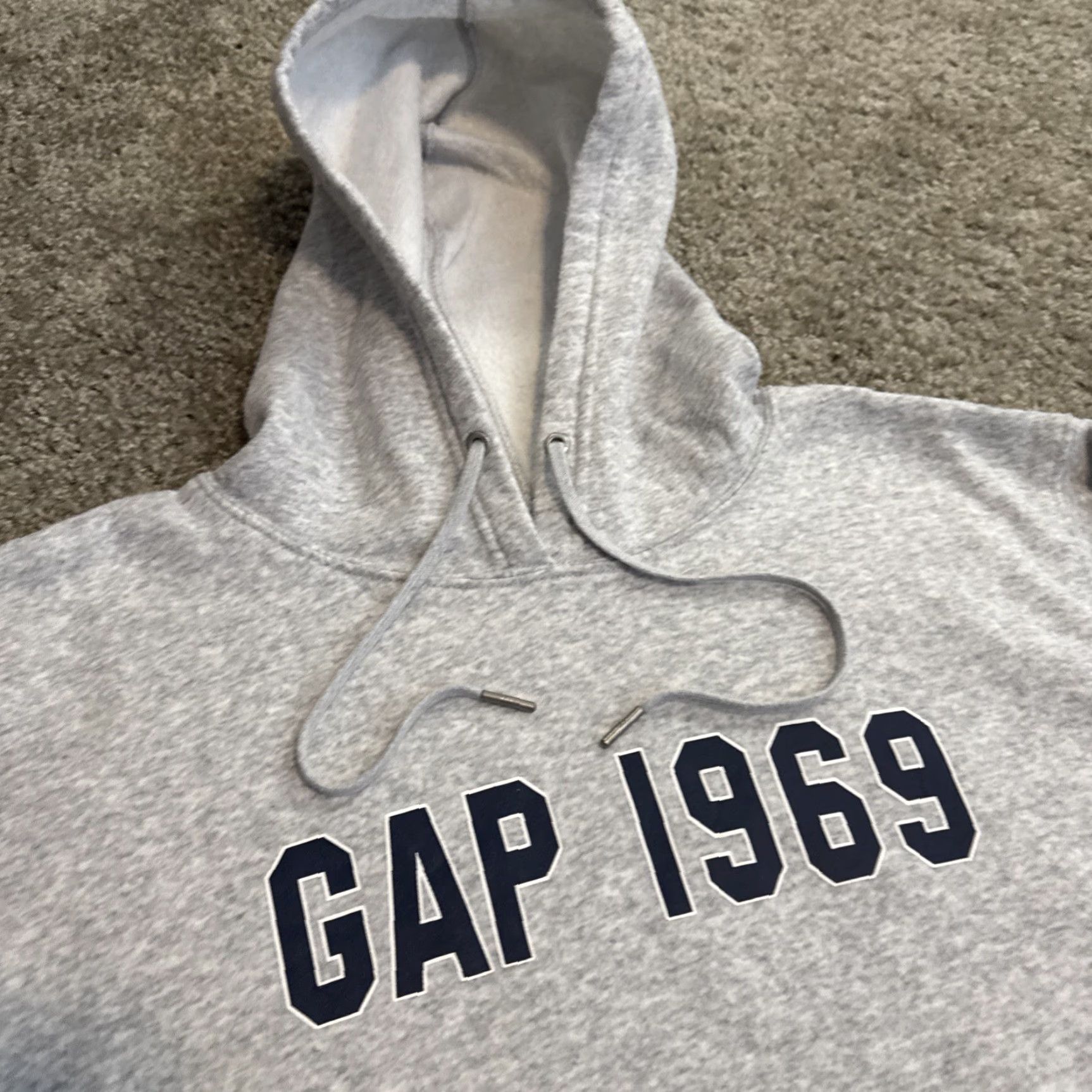 Gap VINTAGE GAP 1969 Grey Pullover Hoodie Sweatshirt 2XL Men MENS 2XL Pullover Hoodie Gray 1969 Size US XXL / EU 58 / 5 - 4 Thumbnail