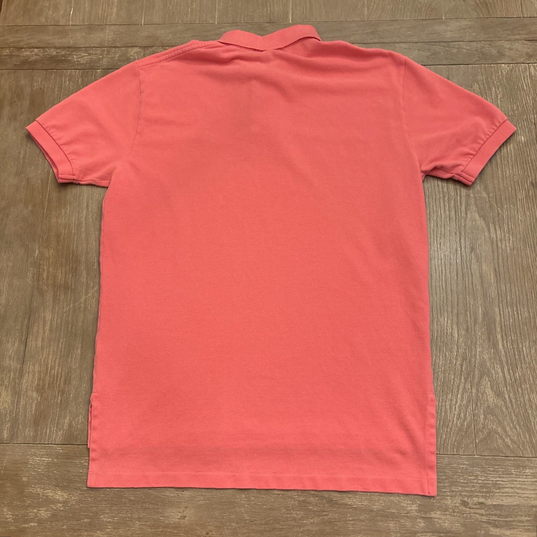 Ralph Lauren VINTAGE Ralph Lauren Polo Shirt M Men Pink Green Horse Short Sleeve 90s Size US M / EU 48-50 / 2 - 6 Thumbnail
