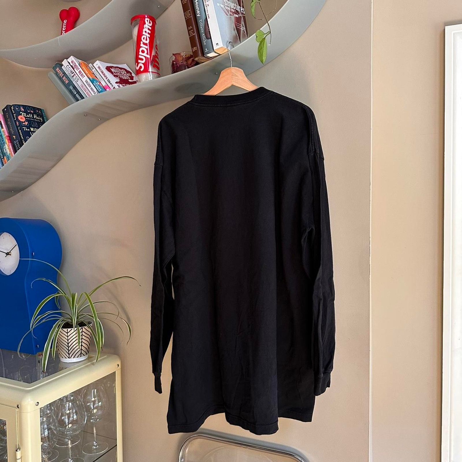 Hypebeast × Rap Tees Vintage GiveMe Face Rap Longsleeved Shirt Size 3XL Size US XXL / EU 58 / 5 - 5 Thumbnail