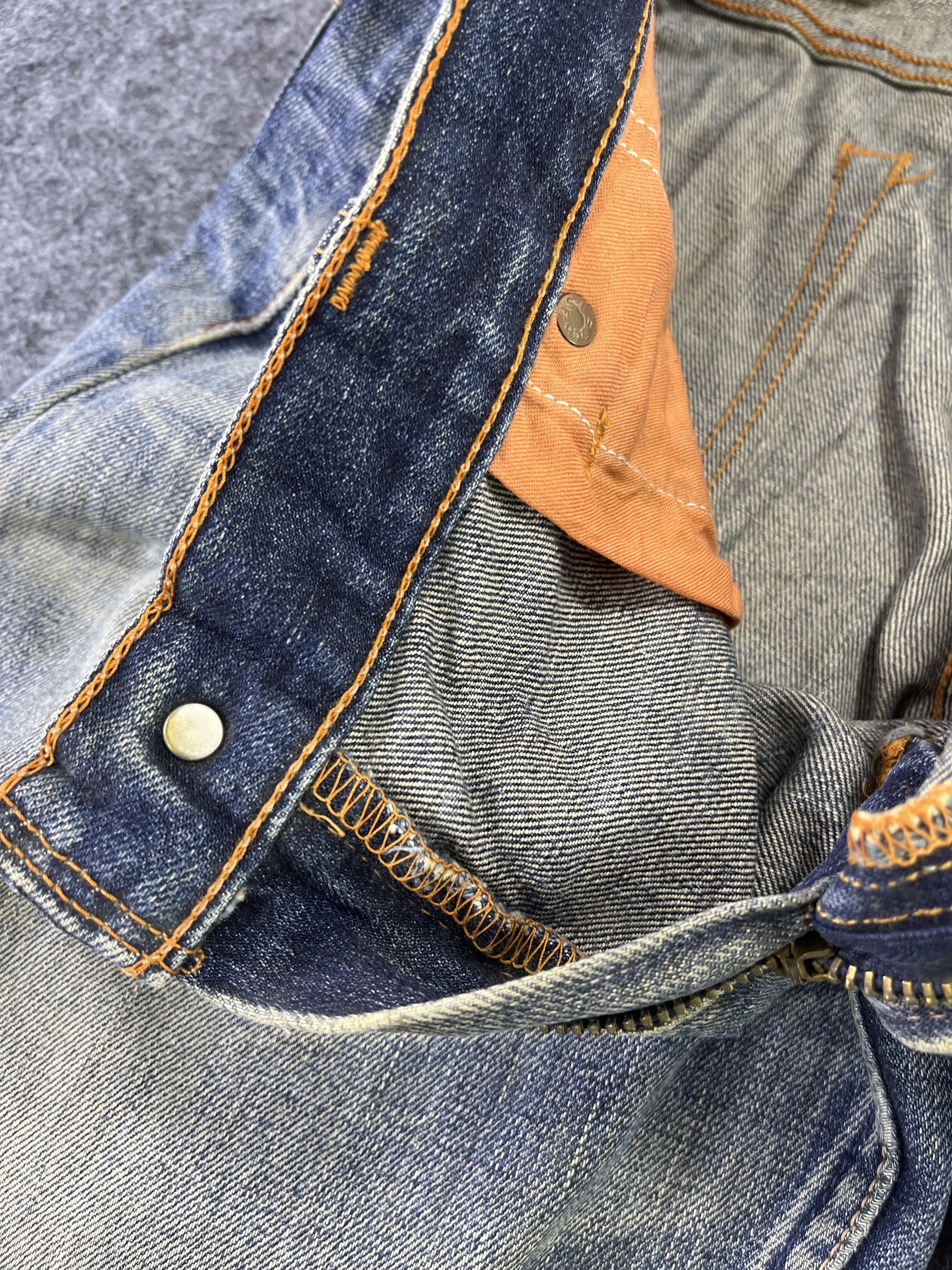 Levi's Vintage Levis 502 Rusty Wash Jeans - J907 Size US 33 - 13 Thumbnail
