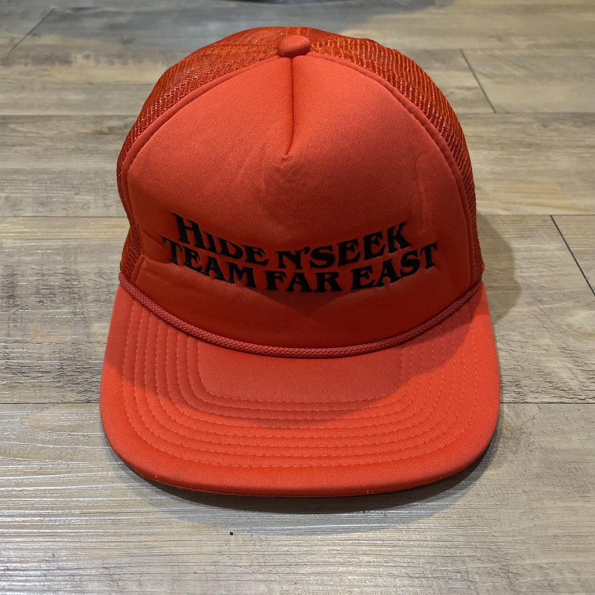 Japanese Brand Hide and seek trucker cap Size ONE SIZE - 1 Thumbnail